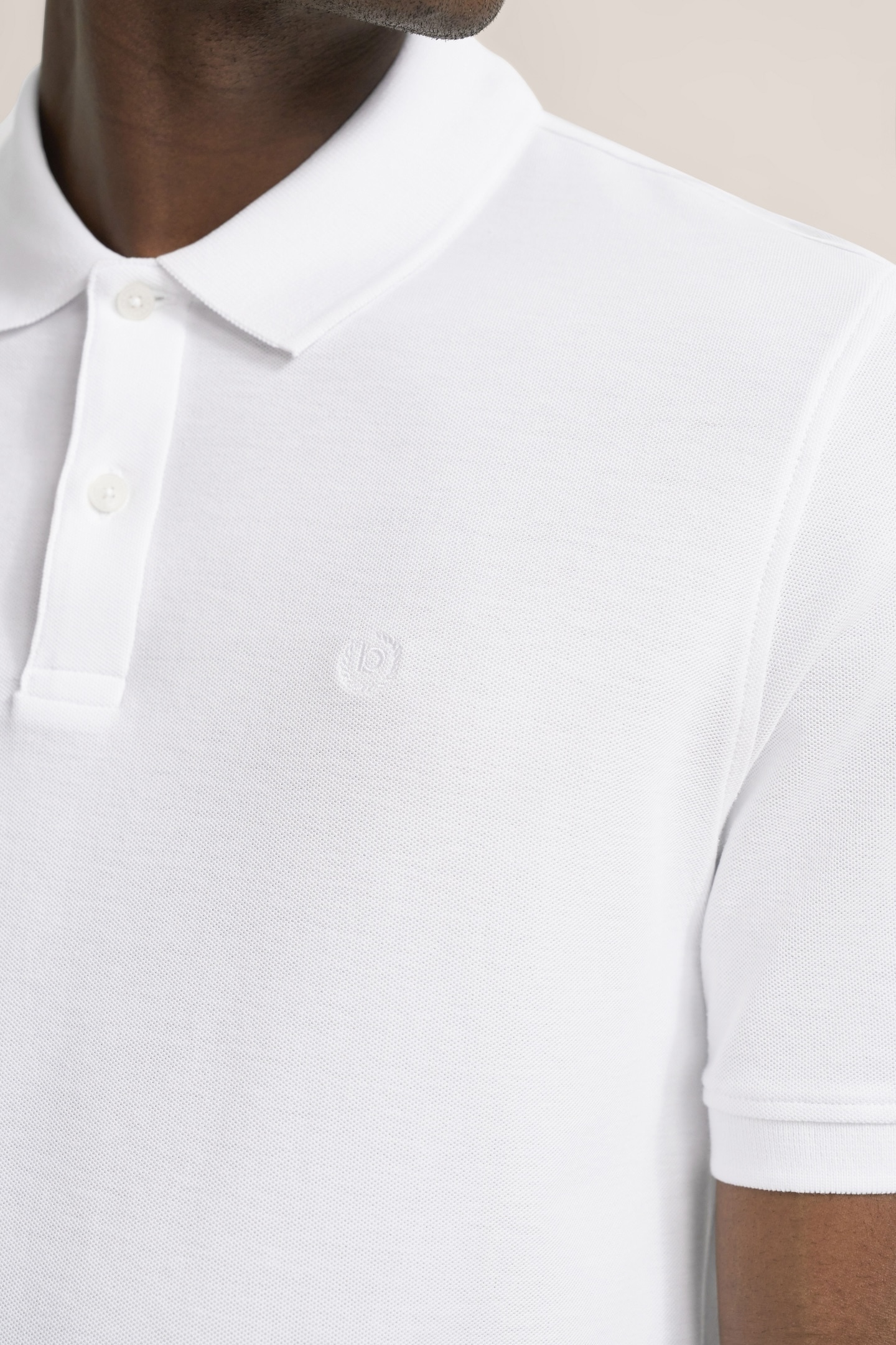 bugatti Poloshirt, mit körpernaher Passform