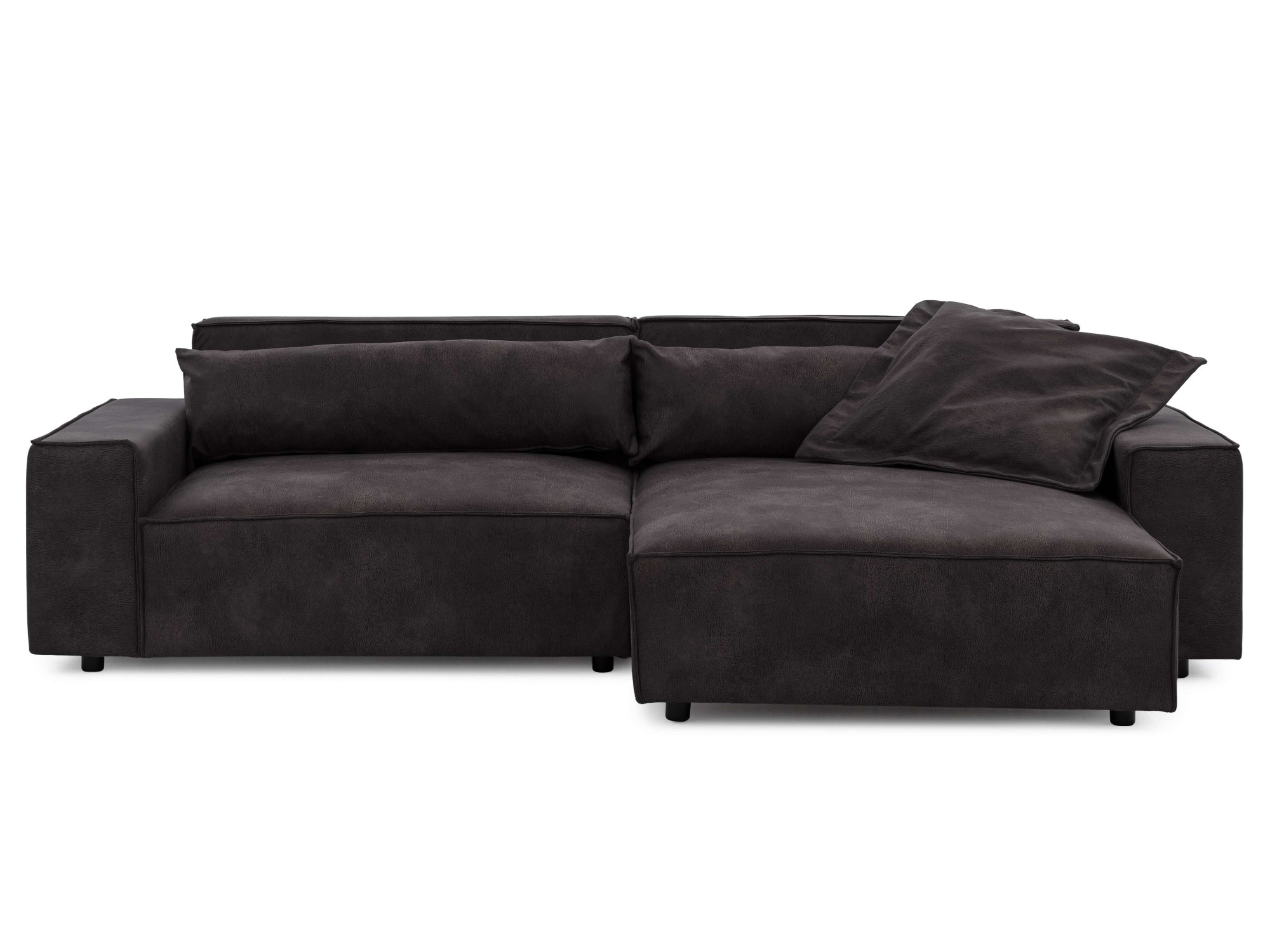 OTTO home Ecksofa "KINLEE Design-Sofa mit Recamiere rechts/links, Maße B/T/ günstig online kaufen