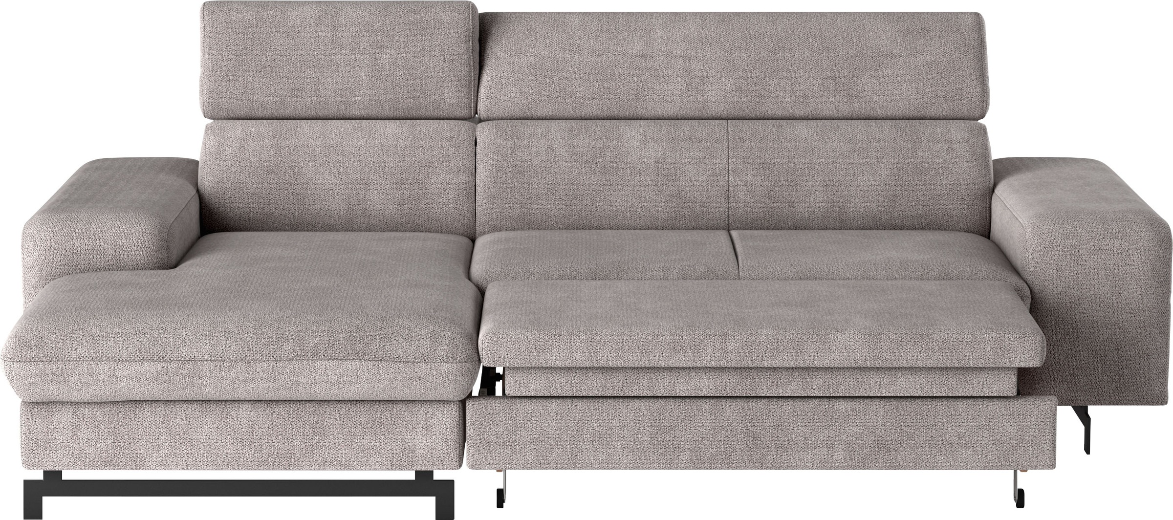 COTTA Ecksofa »Emma L-Form«, mit Kopfteilverstellung, wahlweise mit Bettfunktion & Bettkasten