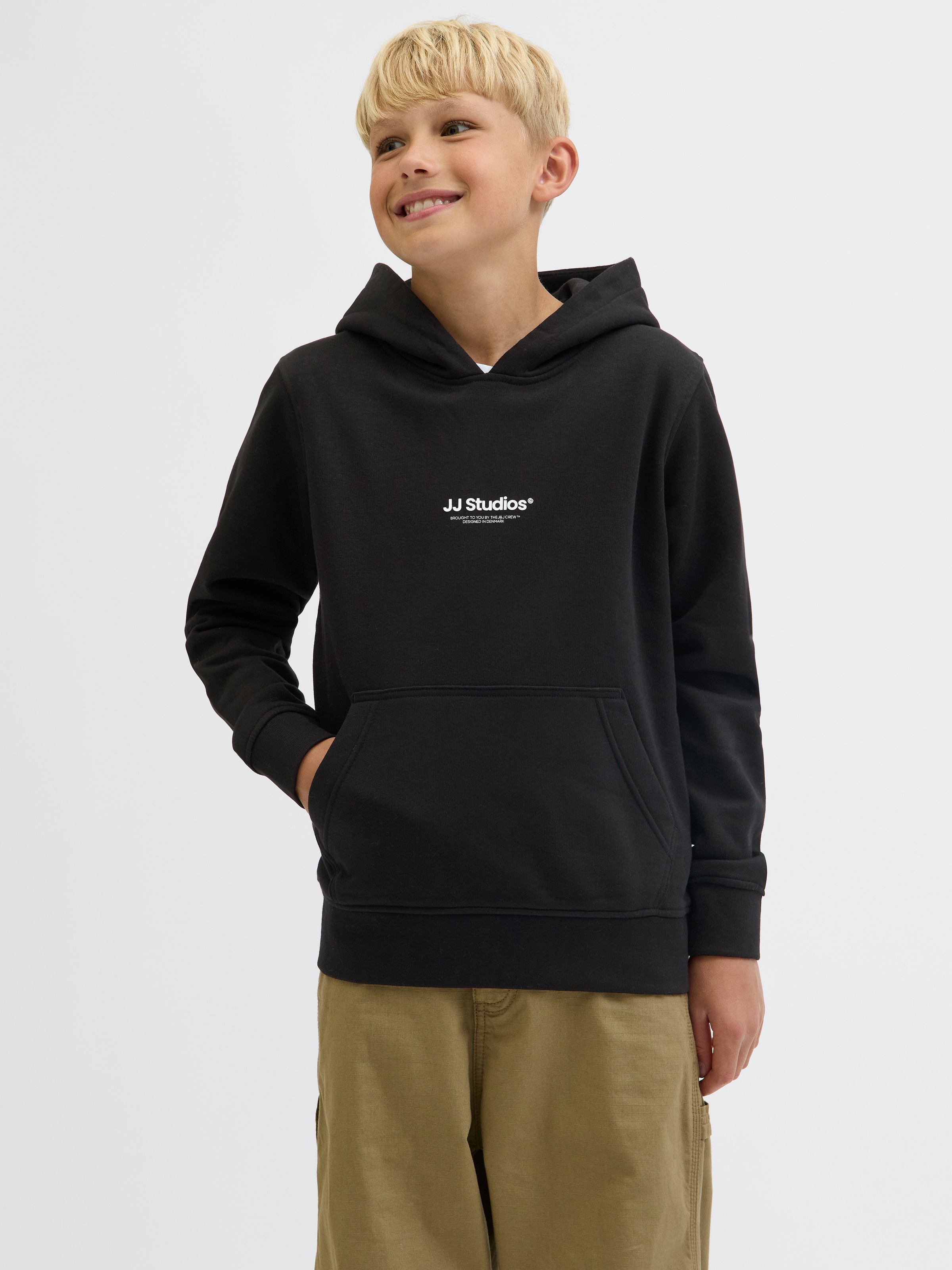 Thumbnail - Jack & Jones Junior Kapuzensweatshirt "JJESOHO SWEAT HOOD NOOS JNR", Baumwollmischung, relaxed fit