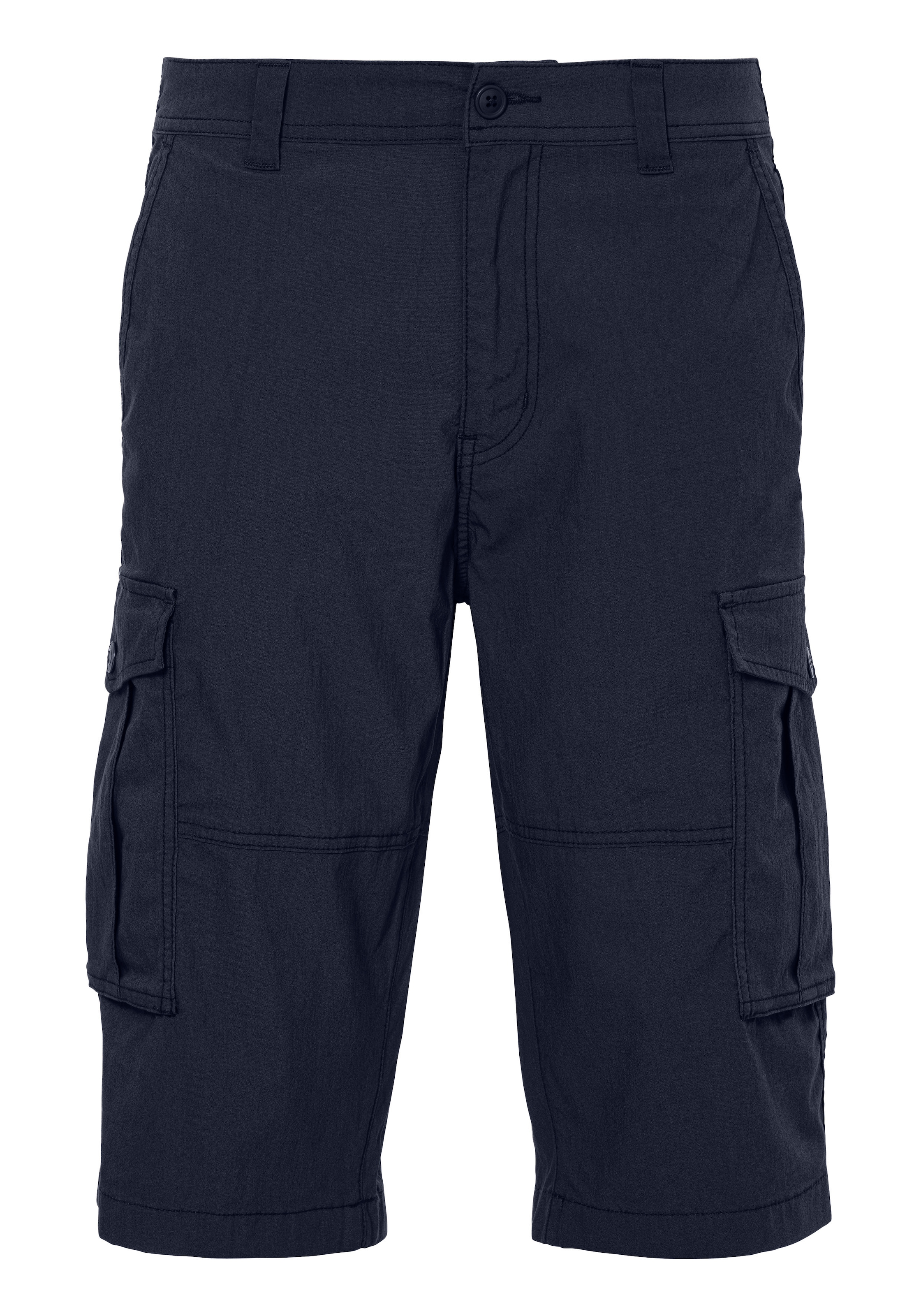 John Devin Cargobermudas "aus elastischer Baumwollmischung" mit Seitentasch günstig online kaufen