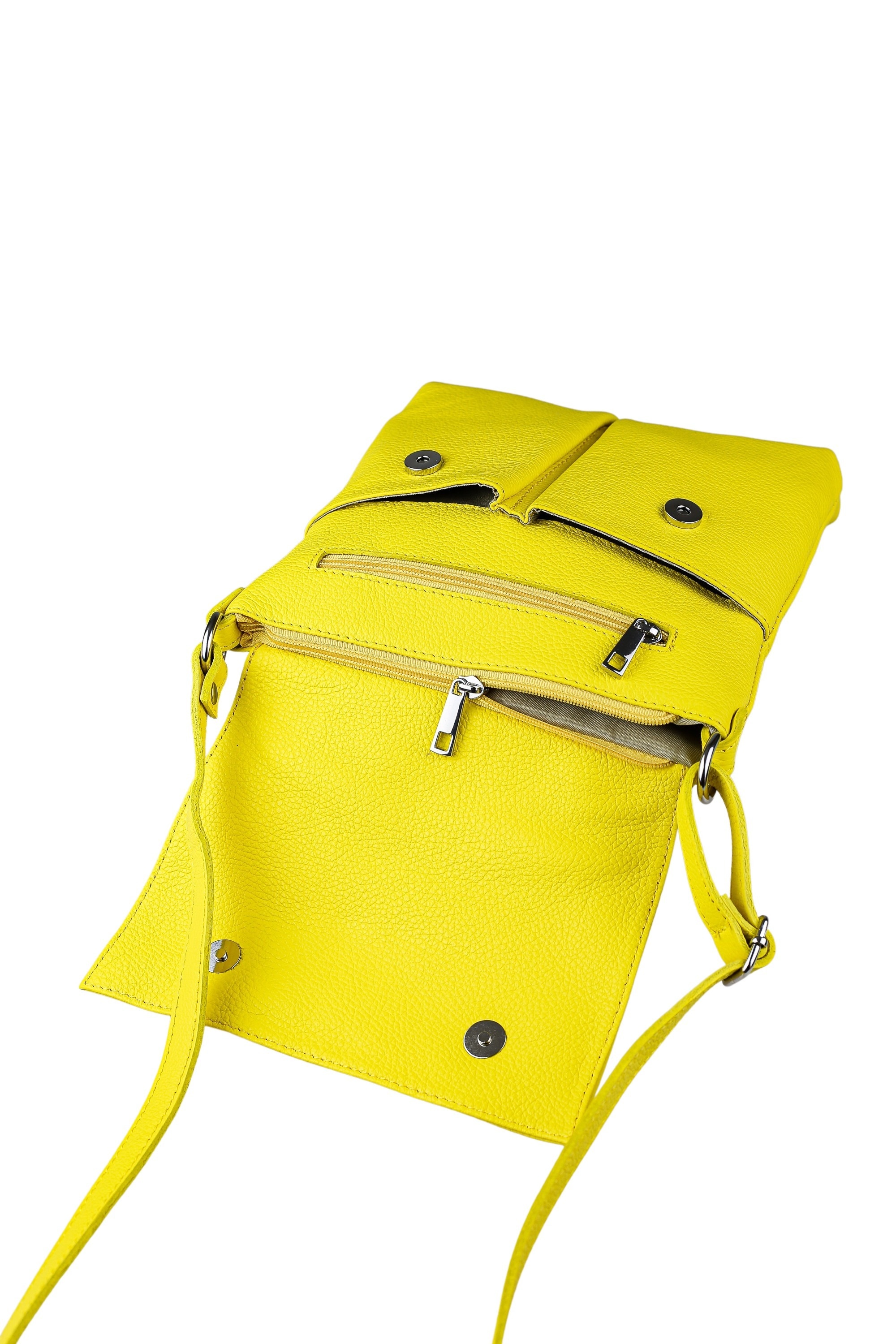 COLLEZIONE ALESSANDRO Umhängetasche »München«, Echtes Leder mit vielen Fächern