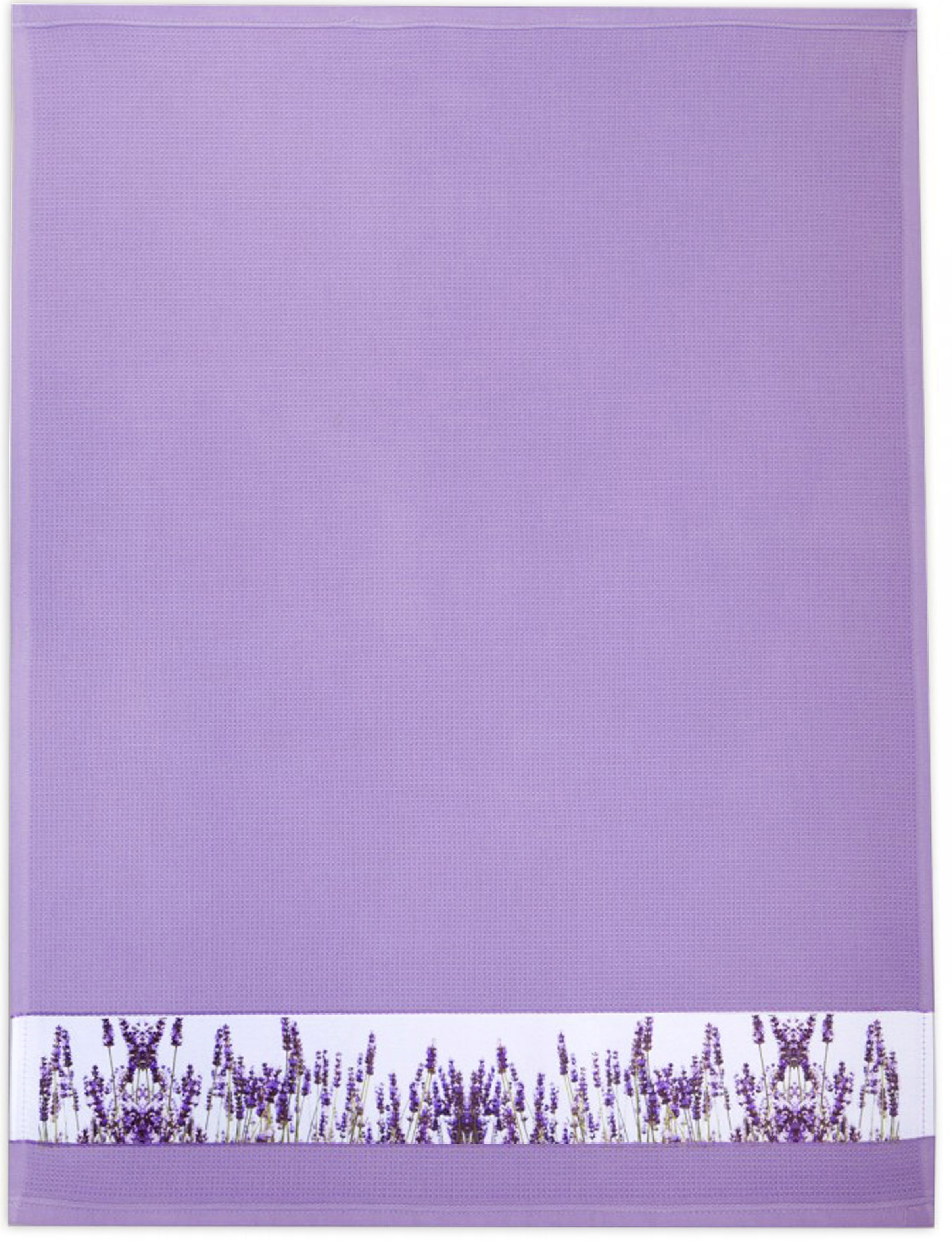 framsohn frottier Geschirrtuch »Lavendel, aus 100% Baumwolle«, (Set, 3 tlg.), dichte Feinwebung, mit Bordüre, in Österreich hergestellt, 50x70 cm
