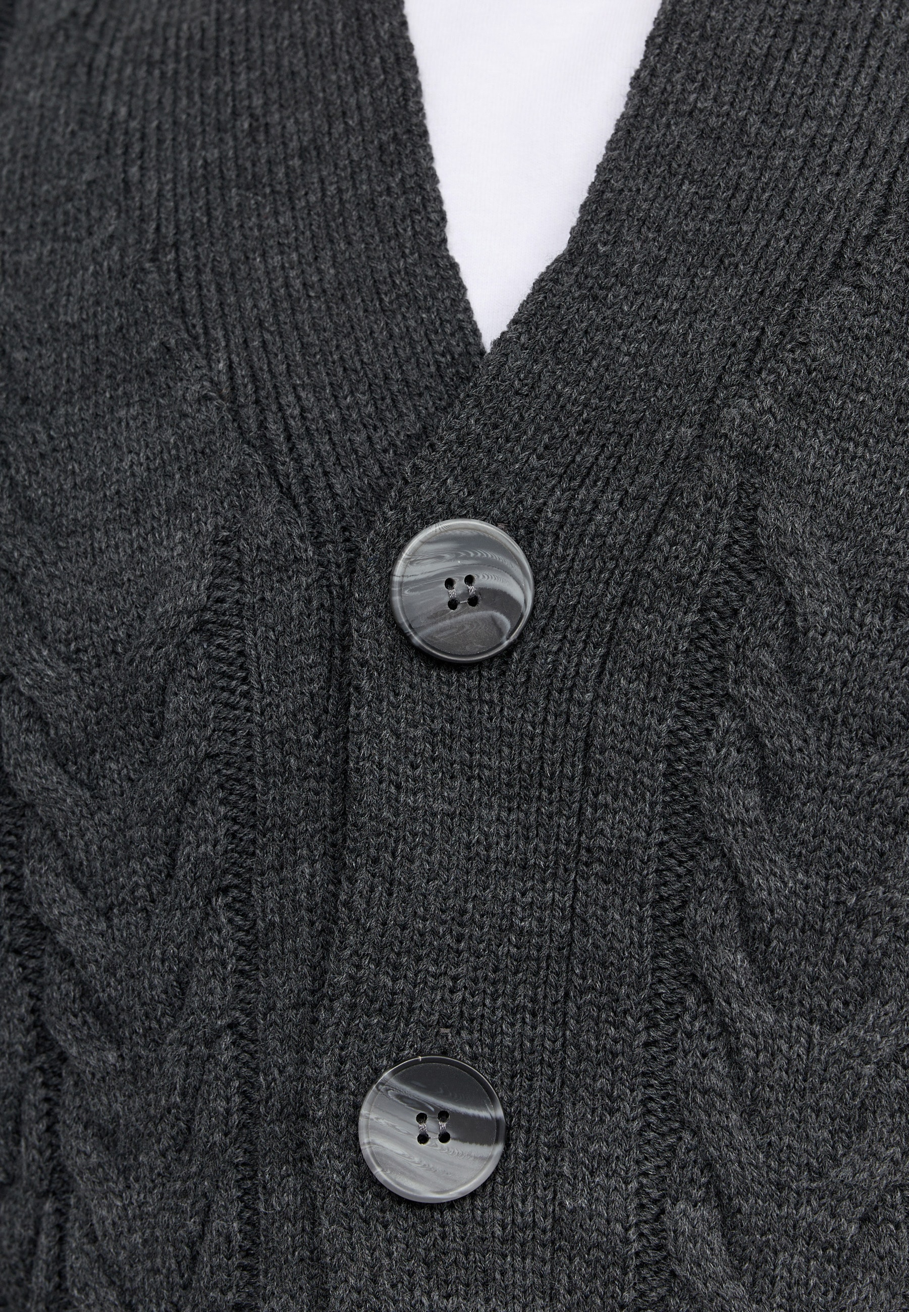 Rusty Neal Strickjacke »Rusty Neal Knitwear«, mit durchgehender Knopfleiste