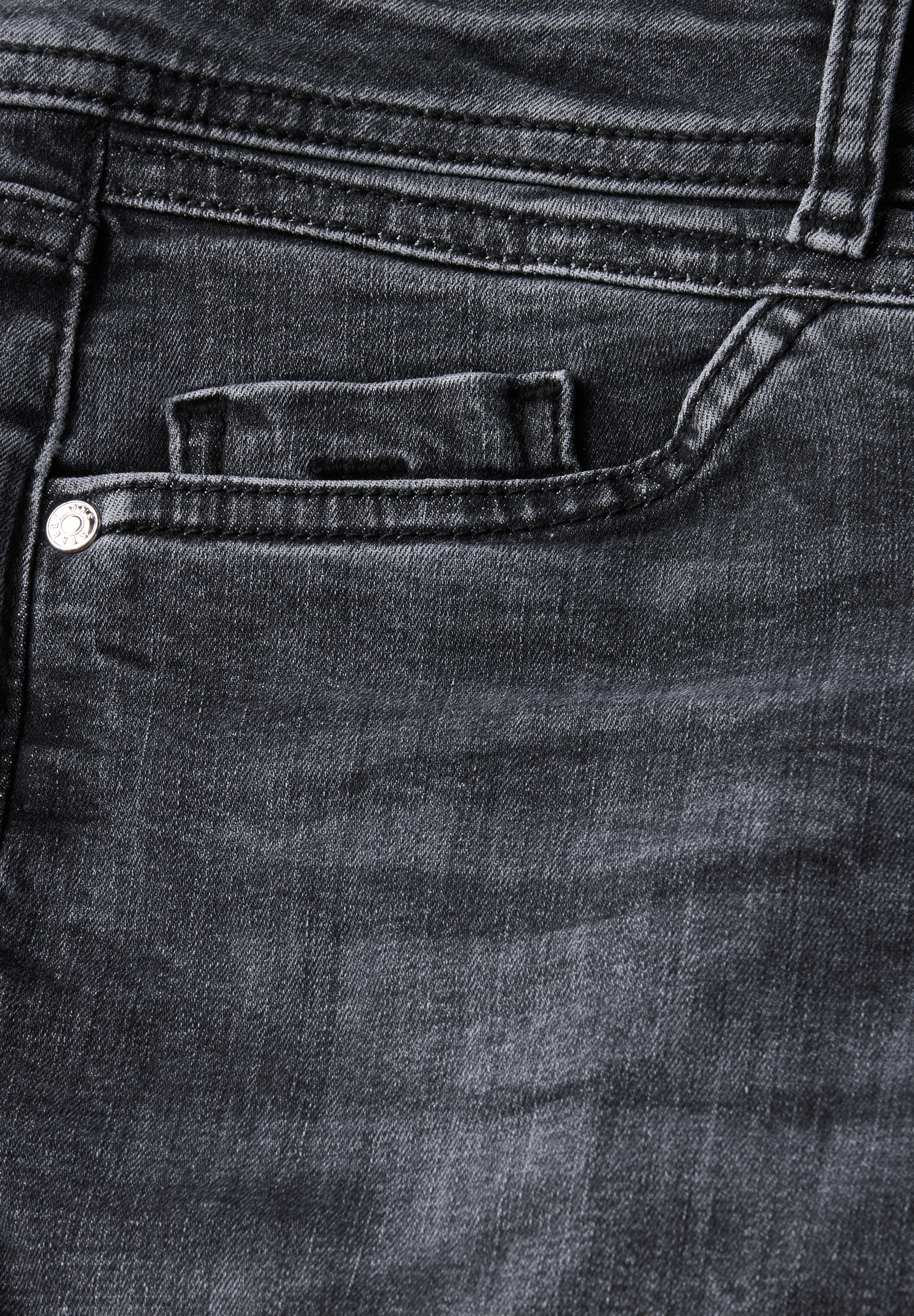 Thumbnail - STREET ONE Comfort-fit-Jeans, in grauer Waschung