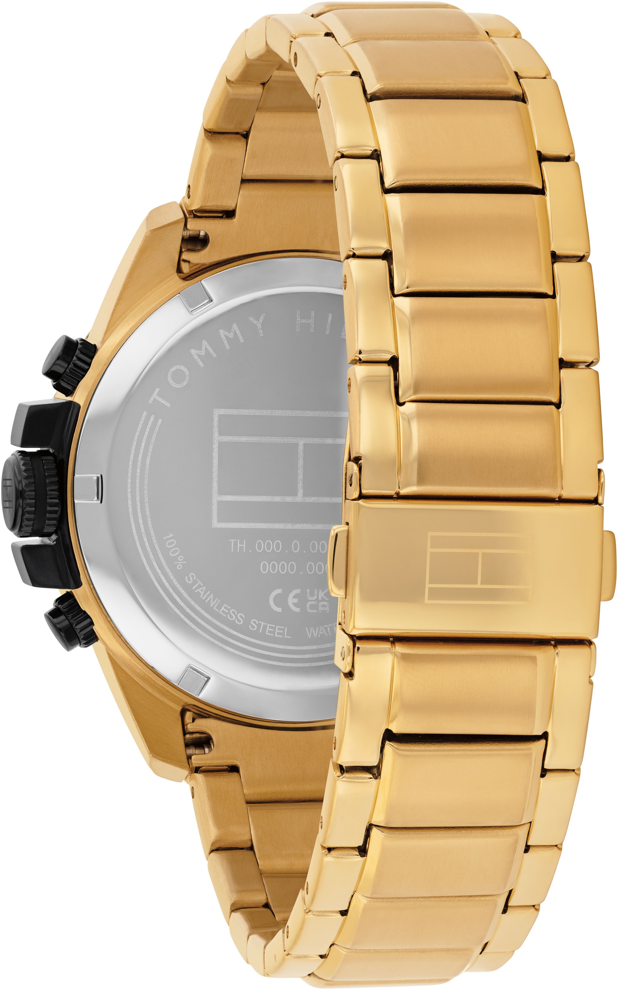 Tommy Hilfiger Multifunktionsuhr »Jameson«, Quarzuhr, Armbanduhr, Herrenuhr, Edelstahlarmband, analog, Tag