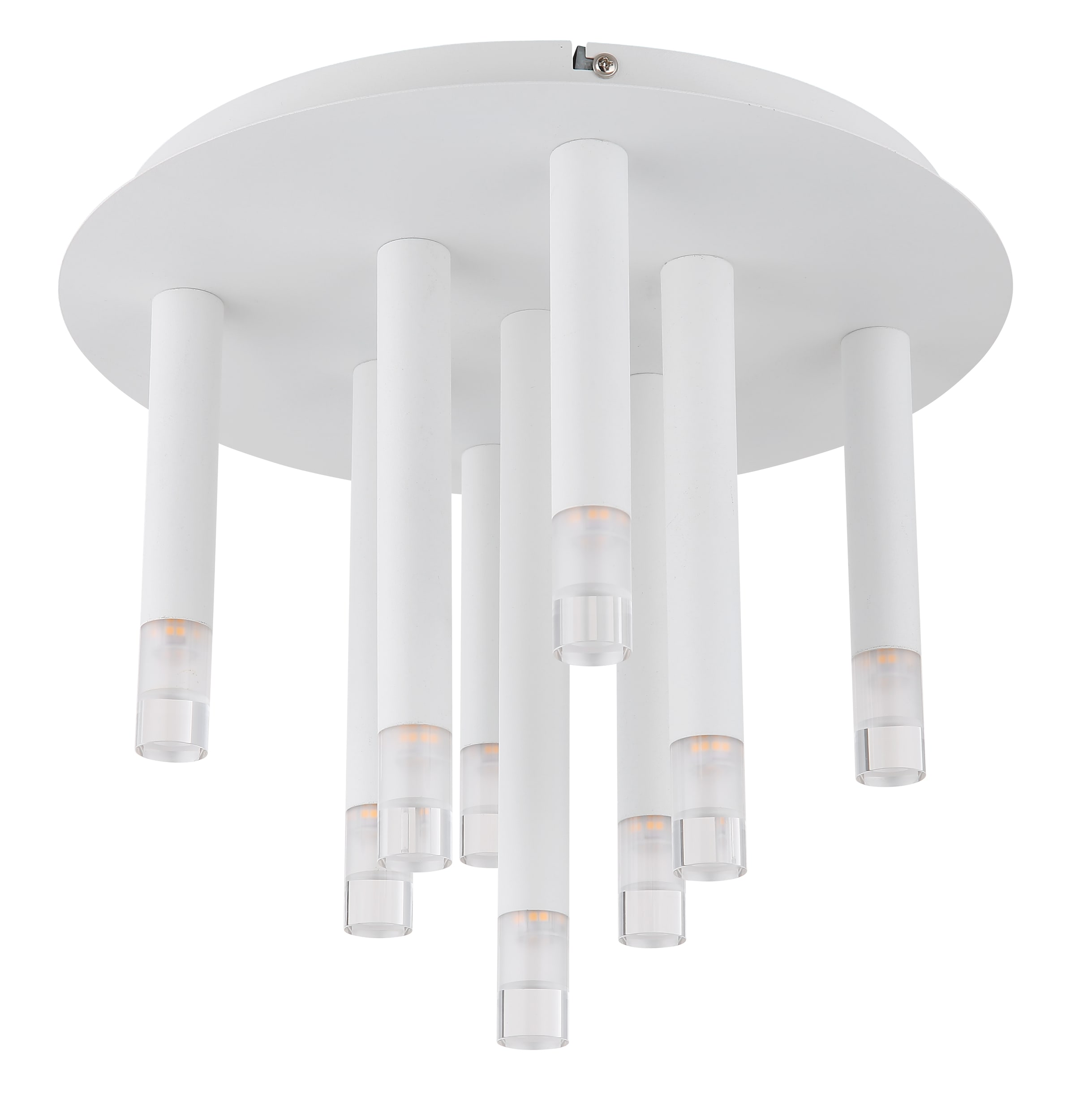 GLOBO LIGHTING Deckenleuchte »RYAN«, Leuchtmittel G9 | ohne Leuchtmittel, Deckenlampe/Stäbe/Metall/Wohnzimmer/Essbereich/Acryl satiniert
