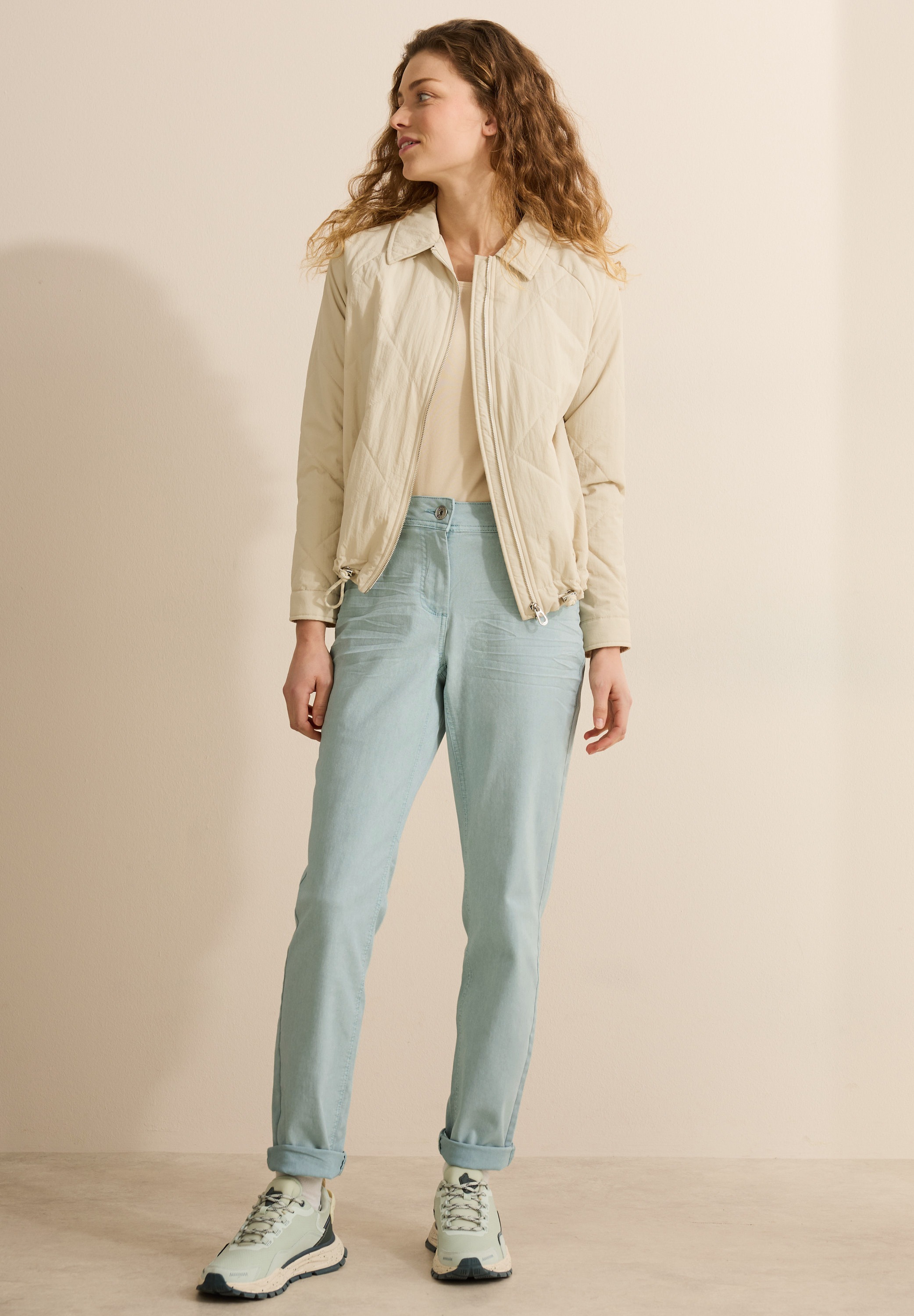 Cecil Stoffhose  Middle Waist