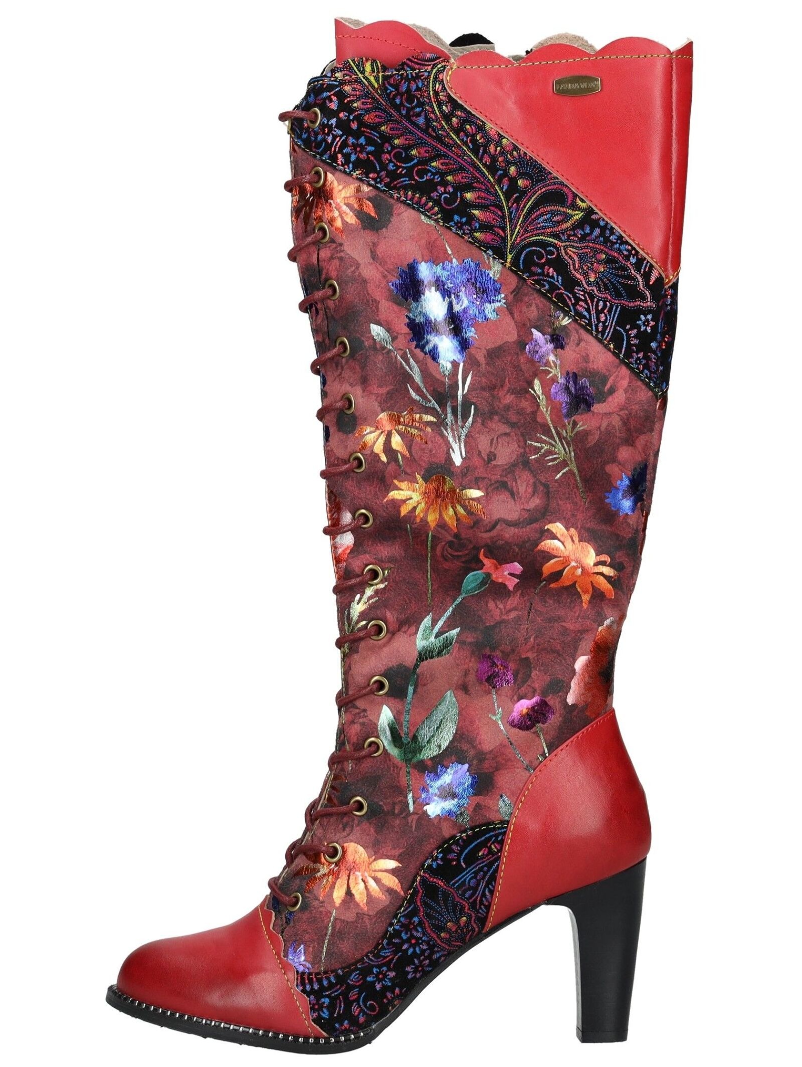 LAURA VITA Schnürstiefel »LAURA VITA Stiefel Leder/Textil«