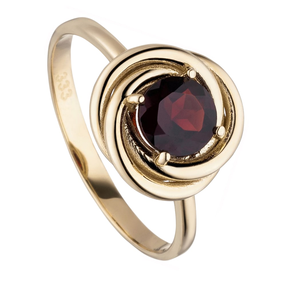 JOBO Fingerring »Ring mit Granat« 333 Gold