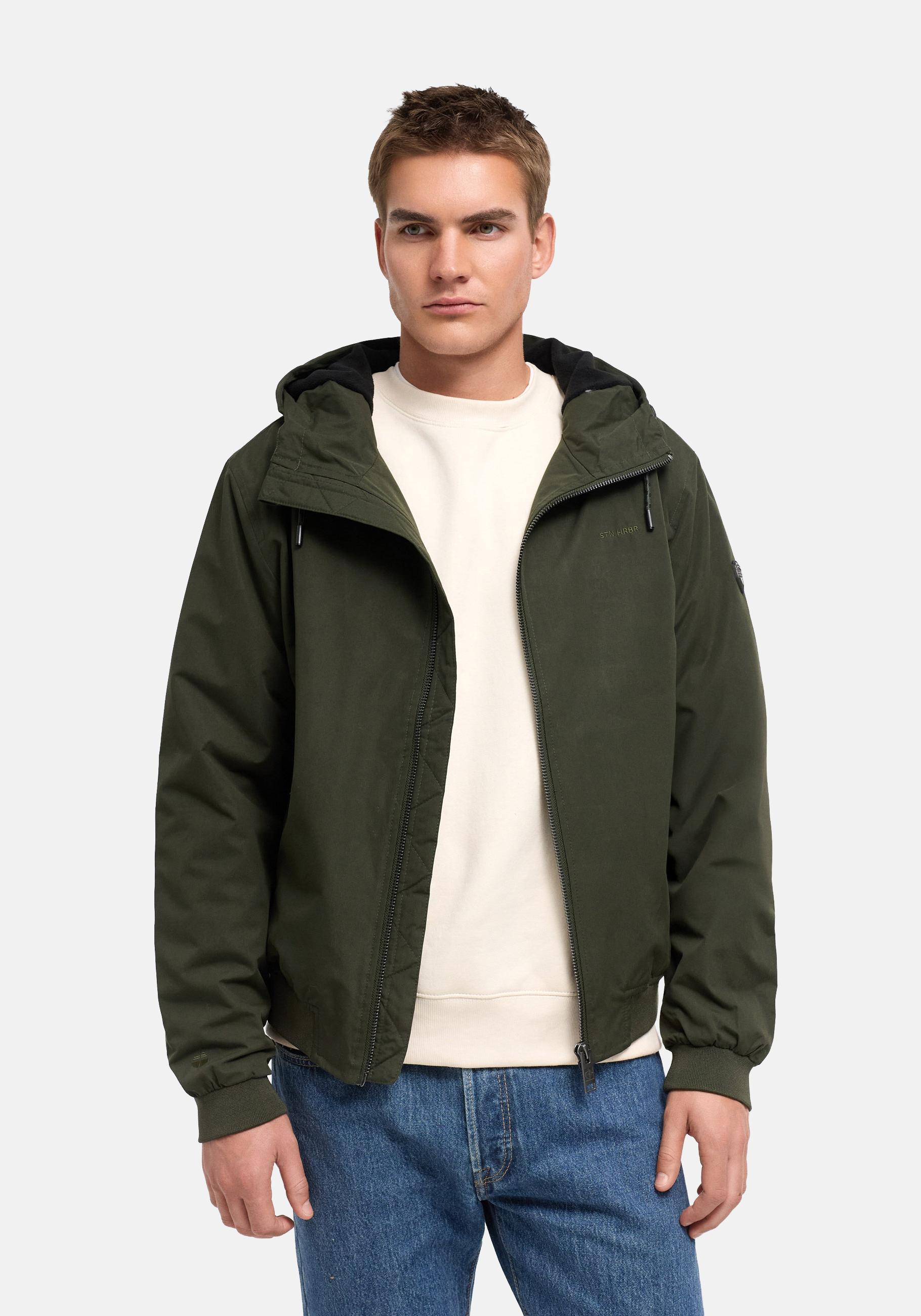 Stone Harbour Outdoorjacke "Daxaar XX" mit Kapuze Mit Fleece gefütterte leichte Jacke mit Kapuze