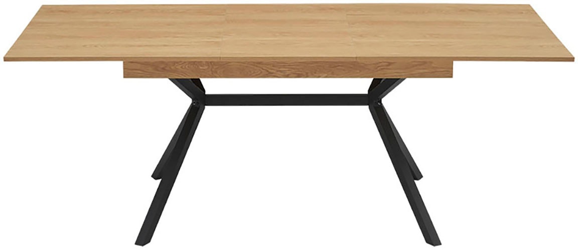 OTTO home Esstisch »Vendy«, ausziehbarer Tisch mit pflegeleichter Oberfläche, 160-210 cm