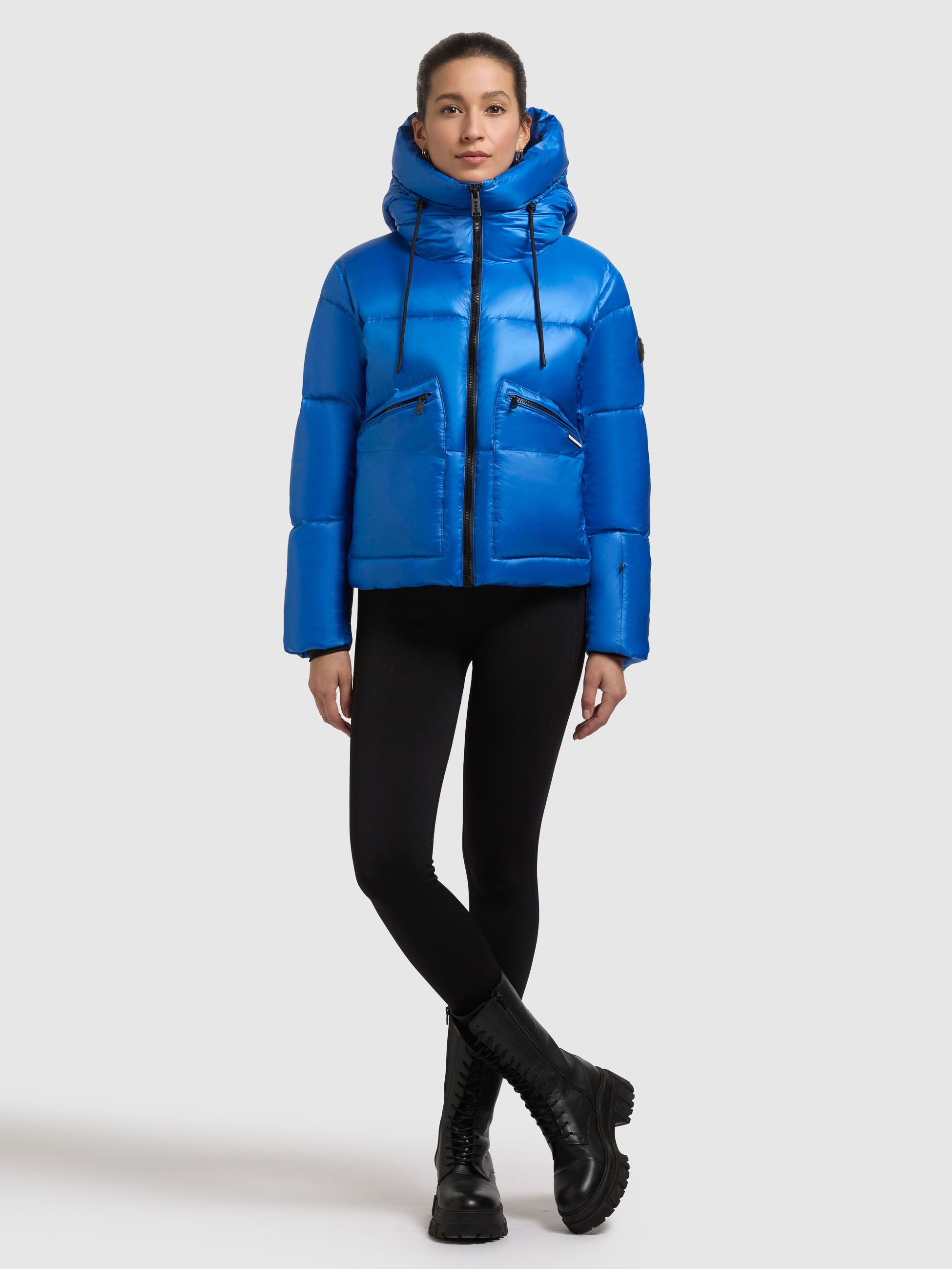 khujo Steppjacke "LUNA" mit Kapuze günstig online kaufen