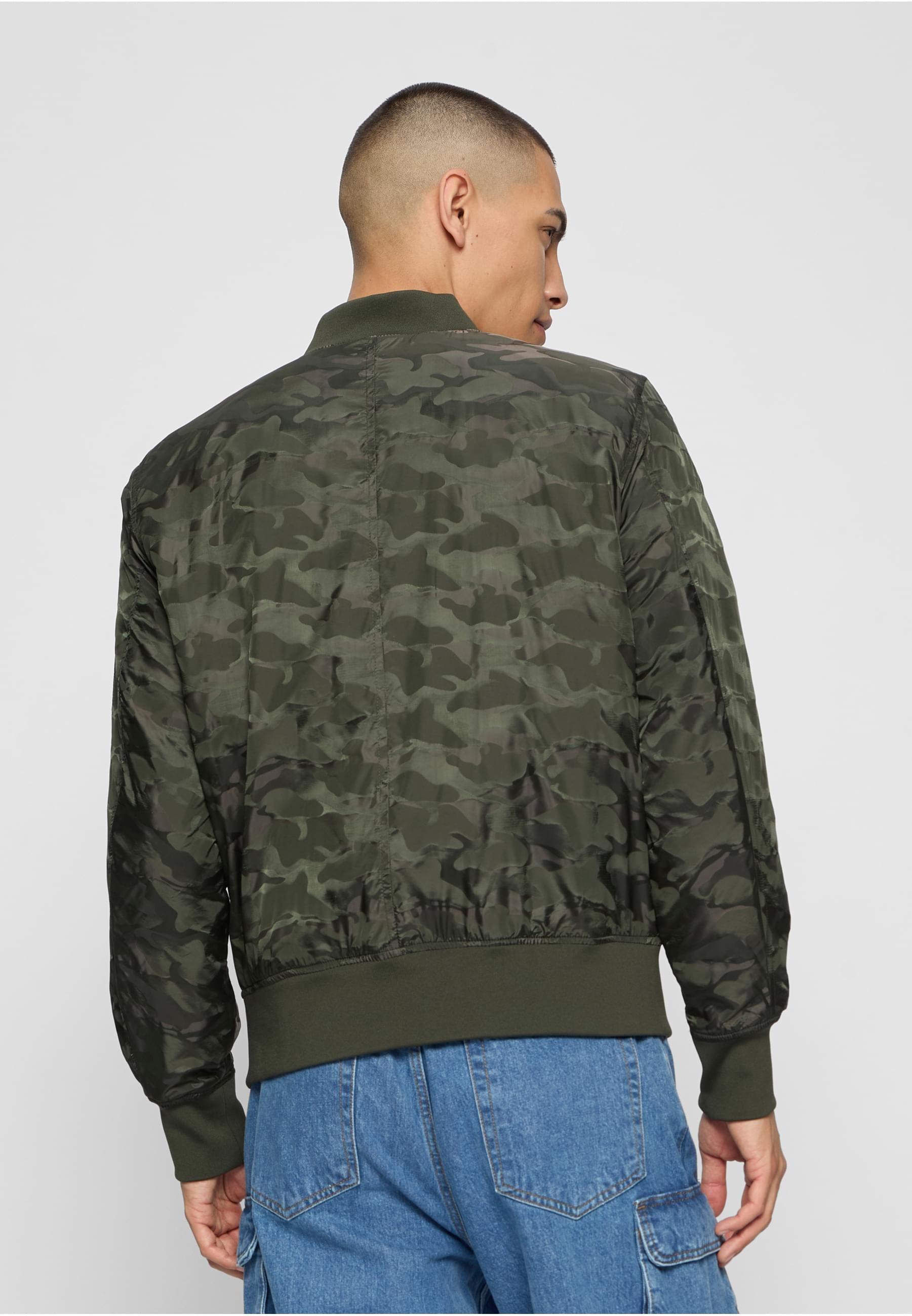 URBAN CLASSICS Bomberjacke »Urban Classics Herren Tonal Camo Bomber Jacket«, (1 St.), ohne Kapuze