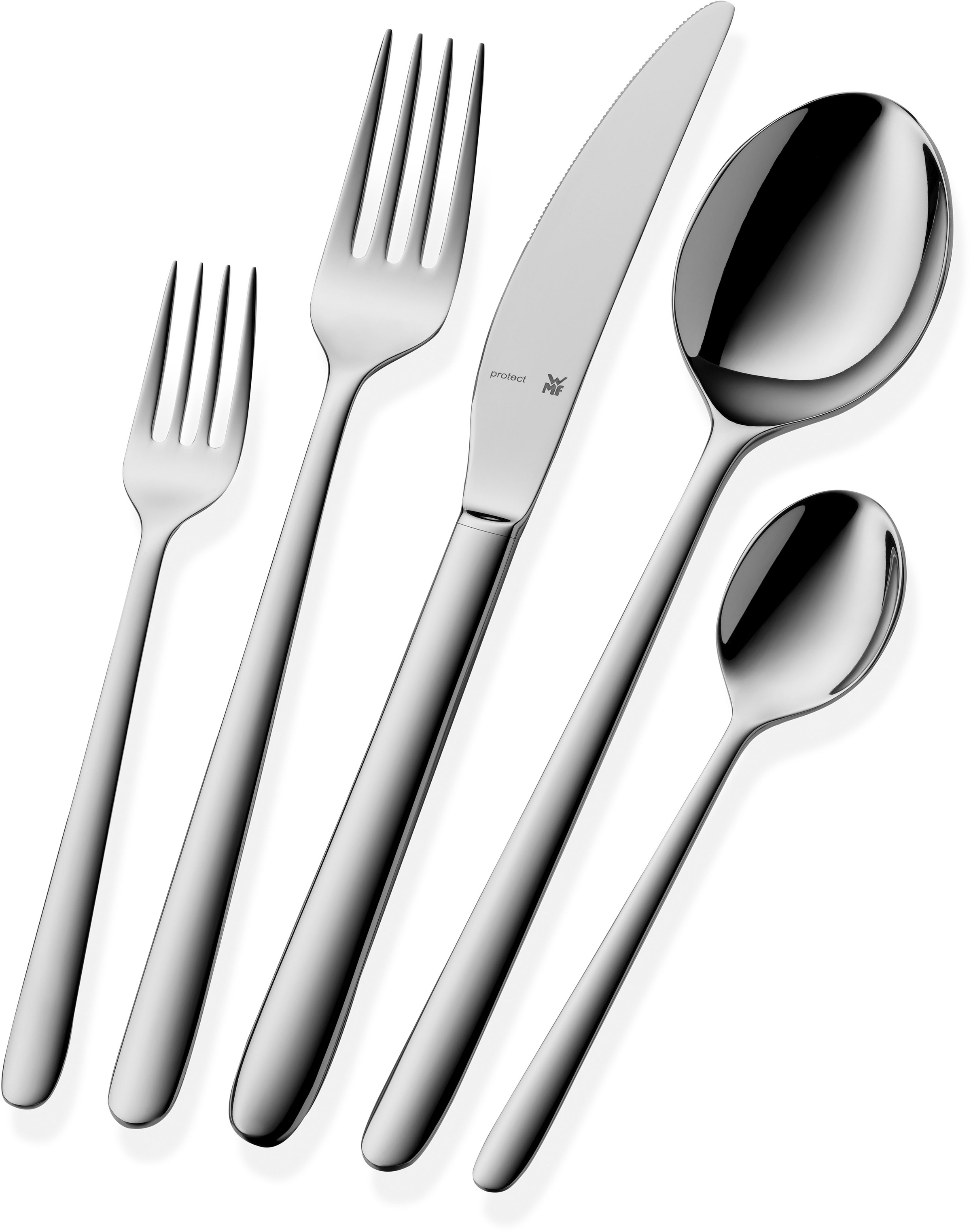 WMF Besteck-Set »Flame Plus«, (Set, 66 tlg.), ergonomisch, Cromargan protect