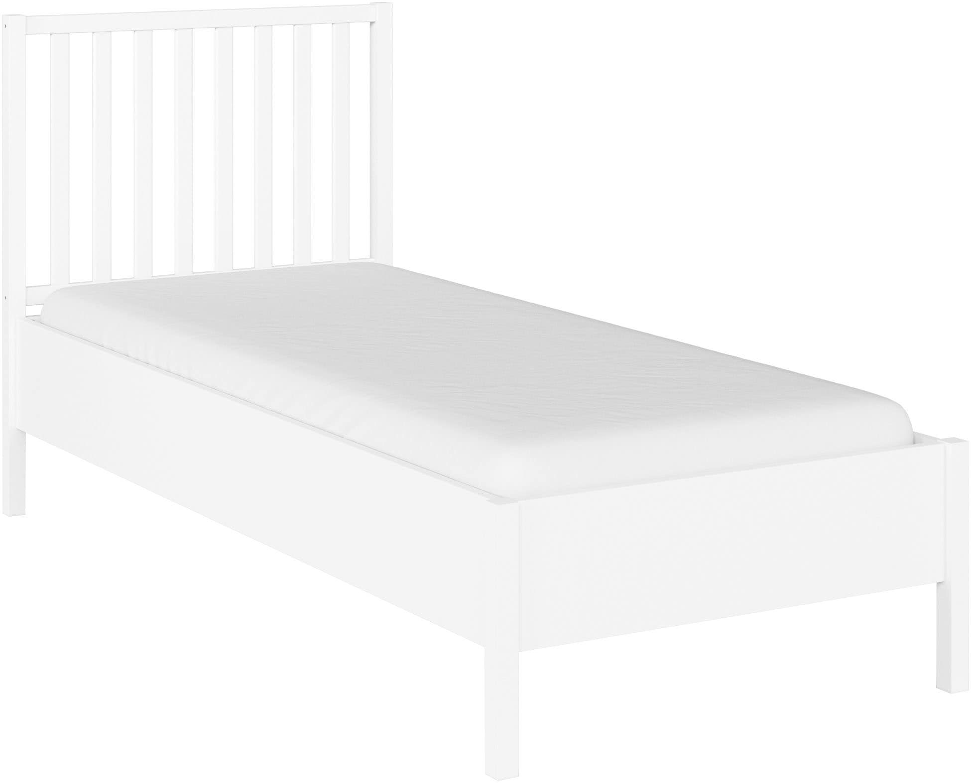 OTTO home 1100000002199 "Schlafzimmermöbel Möbel Landhaus Einzelbett Doppelbett Stauraum YLVA" Breite 90x200 cm oder 140x200 cm, mit Sprossenkopfteil im Landhausstil MADE IN GERMANY