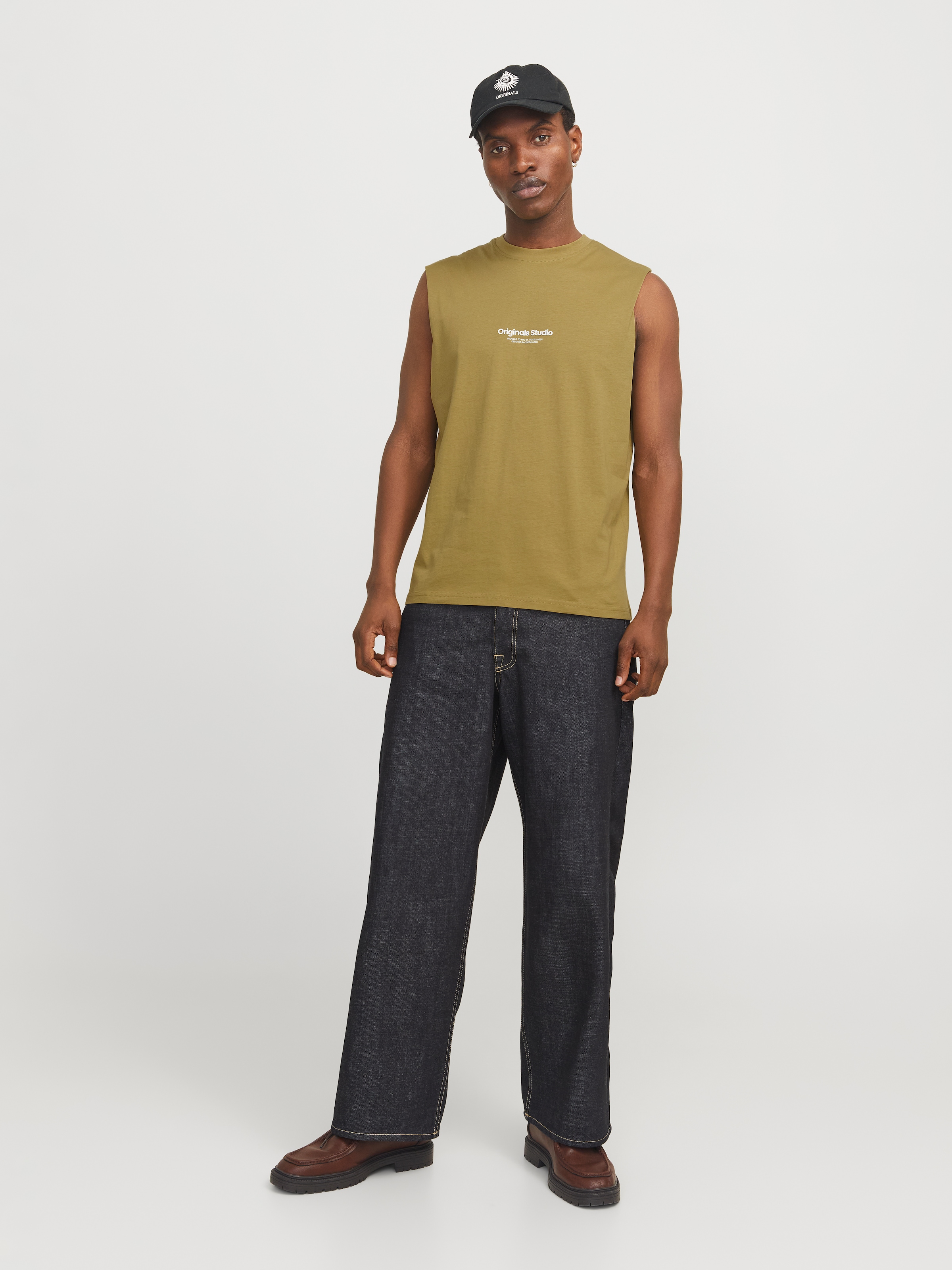 Jack & Jones Kurzarmshirt »JORVESTERBRO SLEEVELESS TEE SN«