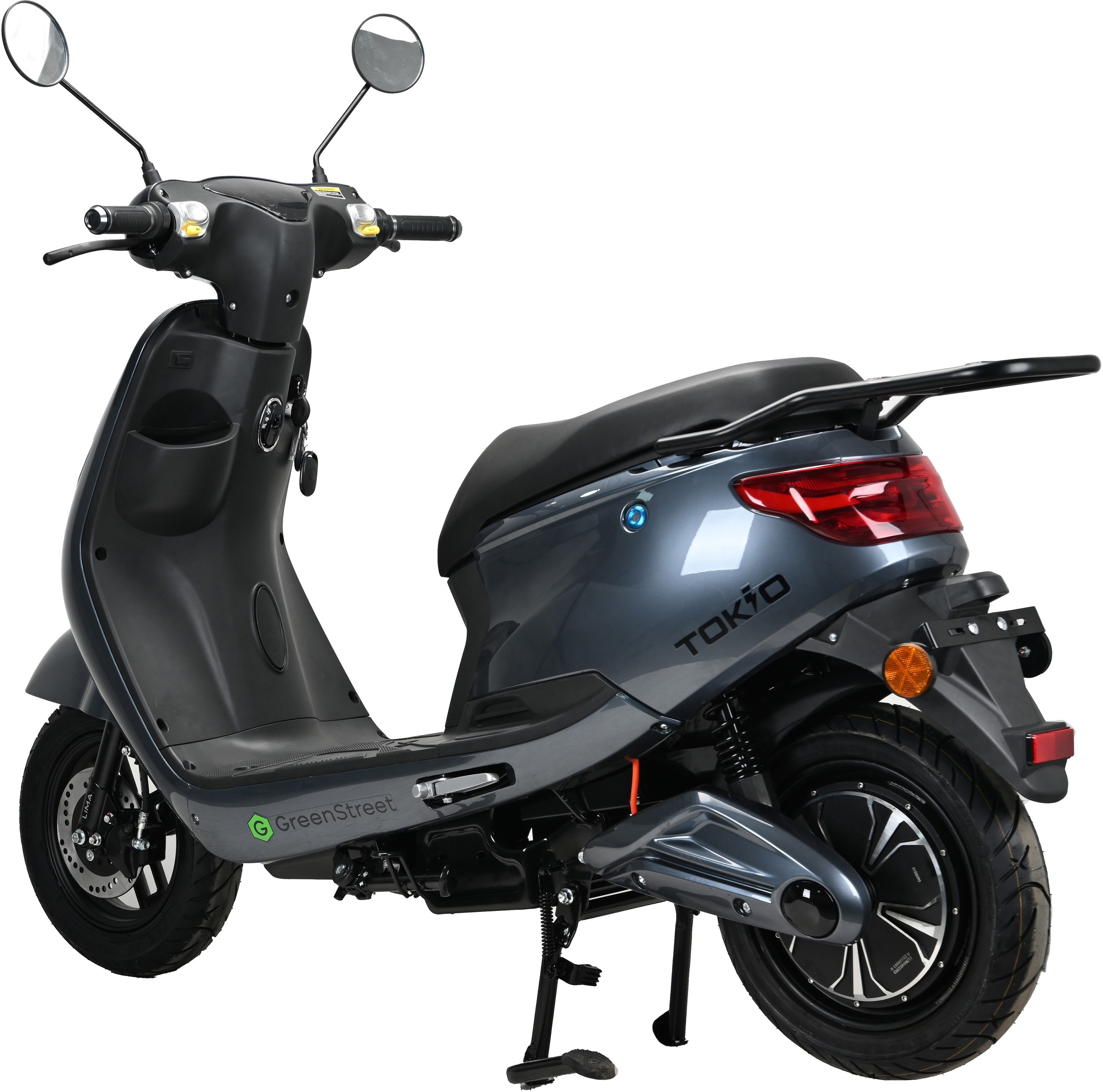 GreenStreet E-Mofaroller »Tokio 1500 W«, bis zu 60 km Reichweite, mit USB-Anschluss