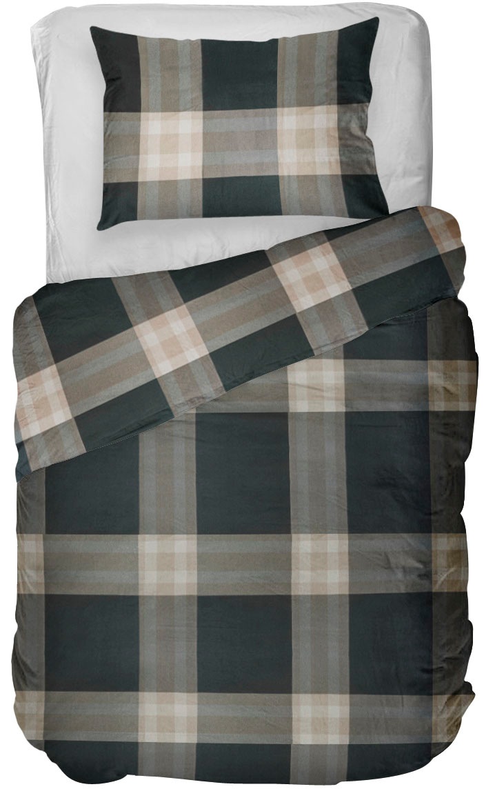 kayori Bettwäsche "Gassho" 2 Stk. tlg. Bio-Baumwolle-Flanell günstig online kaufen