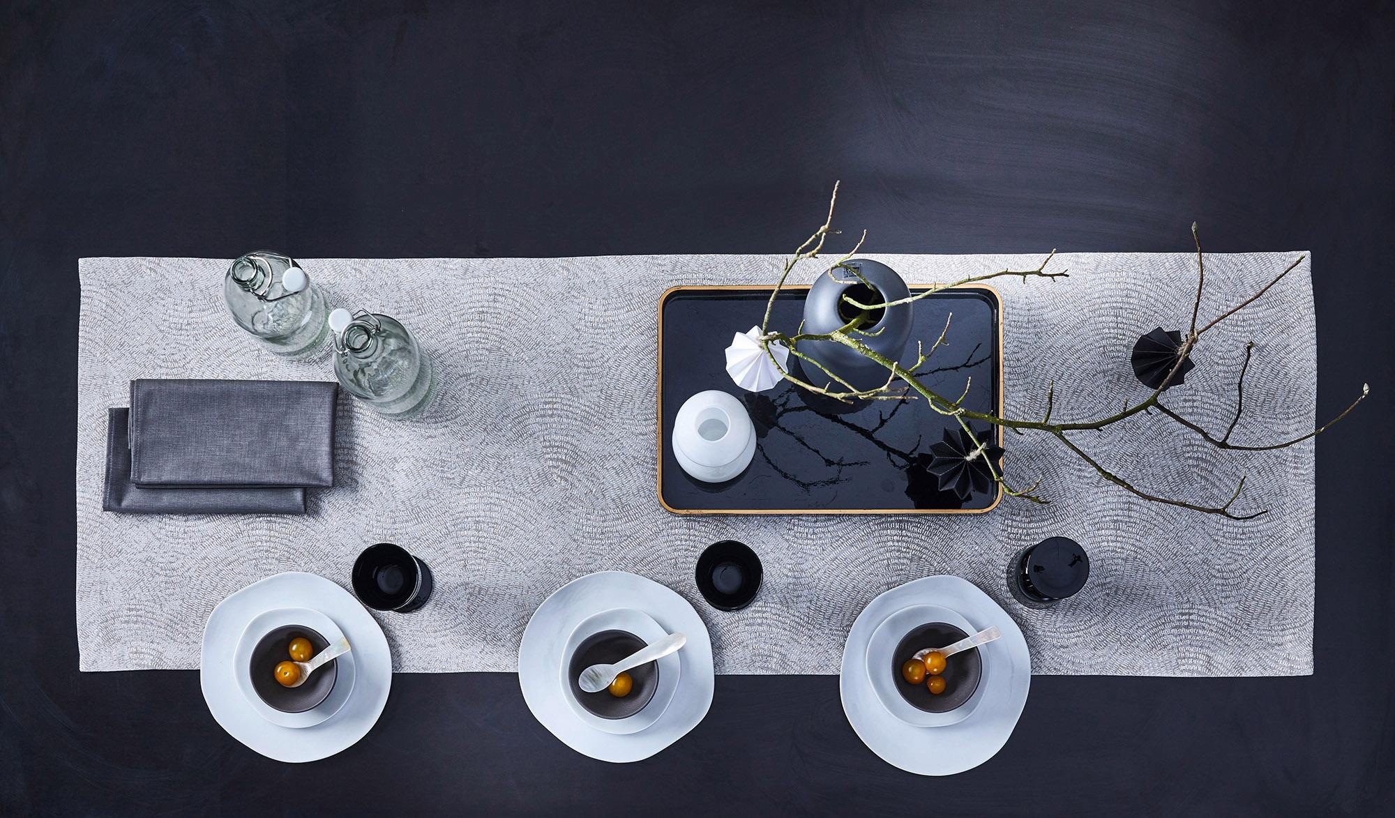 APELT Tischläufer "1102 Loft Style, Jacquard" günstig online kaufen