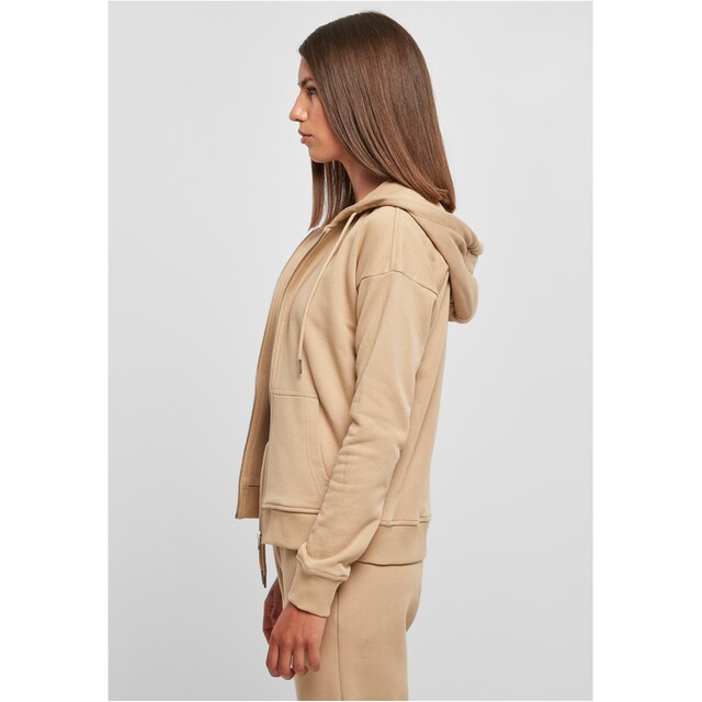 URBAN CLASSICS Sweatjacke »Damen Ladies Organic Terry Zip Hoody«, (1 tlg.)  online kaufen | BAUR