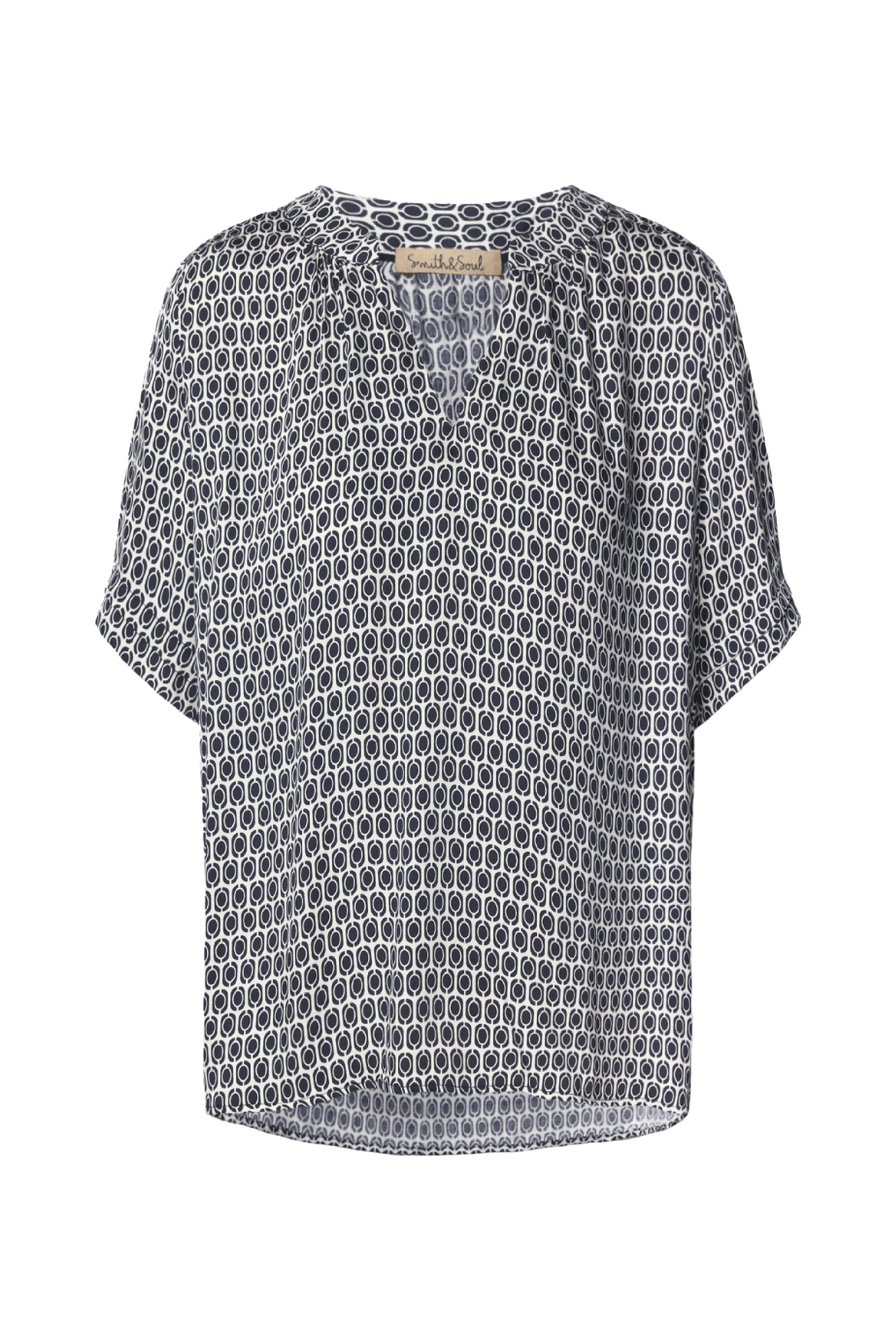 Smith & Soul Kurzarmbluse