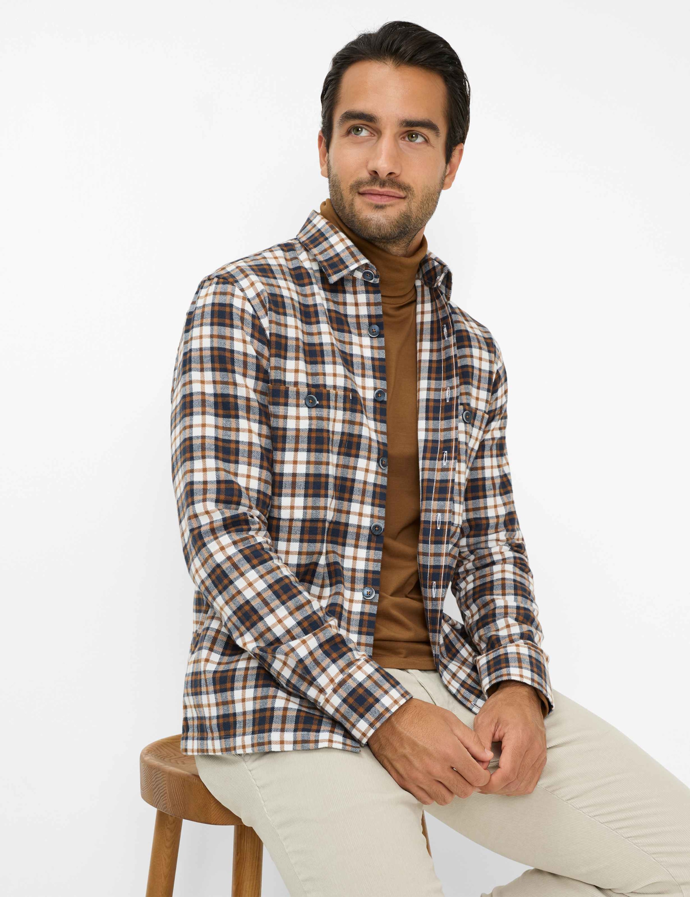 Brax Langarmhemd »Style KAY«