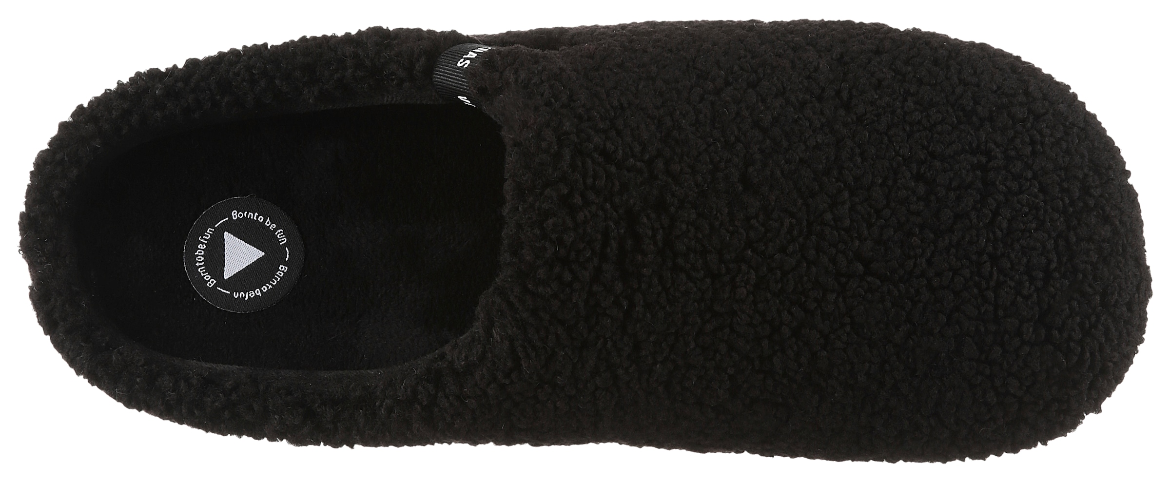 VERBENAS Pantoffel, Homeslipper, Wohlfühlschuh, Hausschuh mit Label