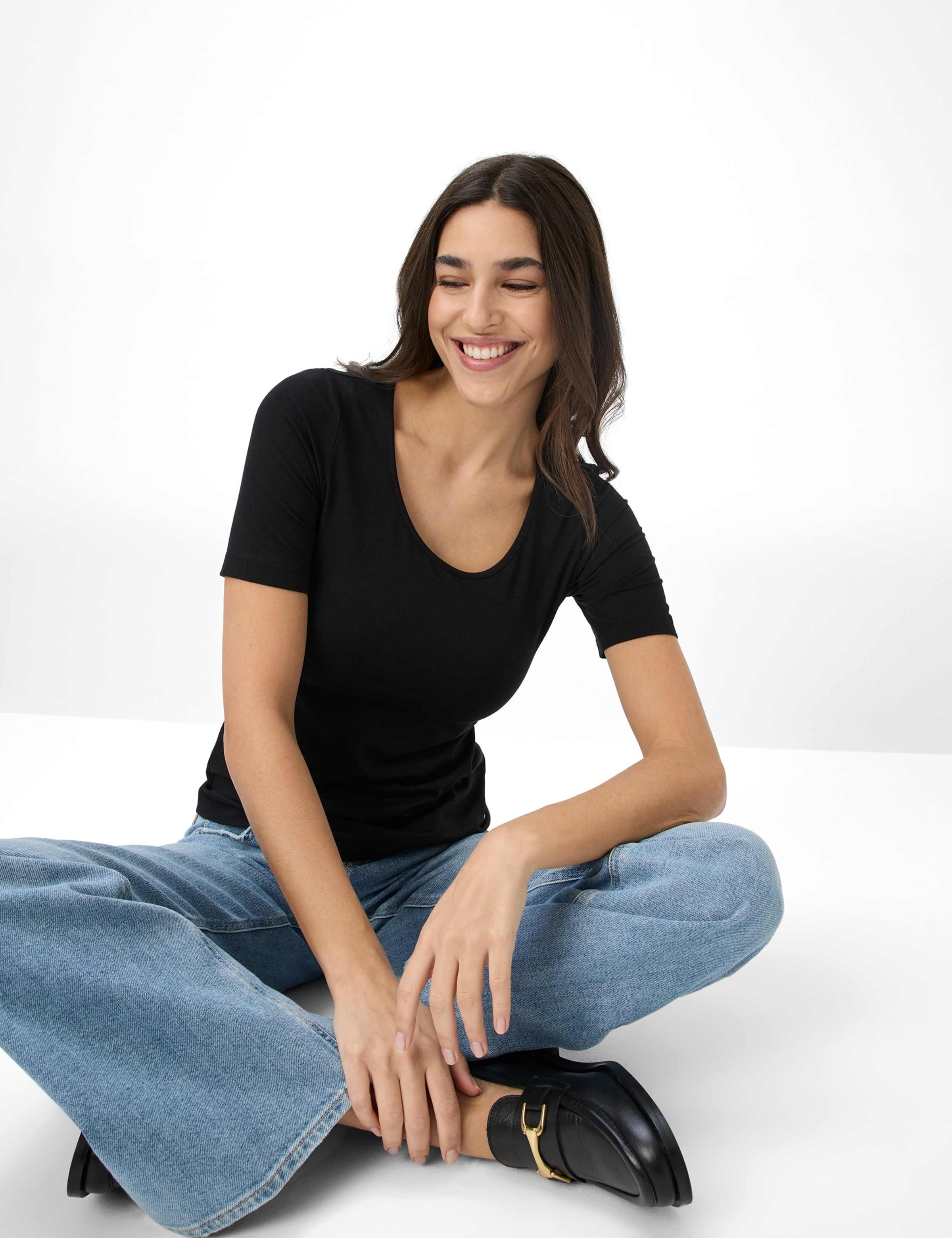 Brax Kurzarmshirt »Style CORA«