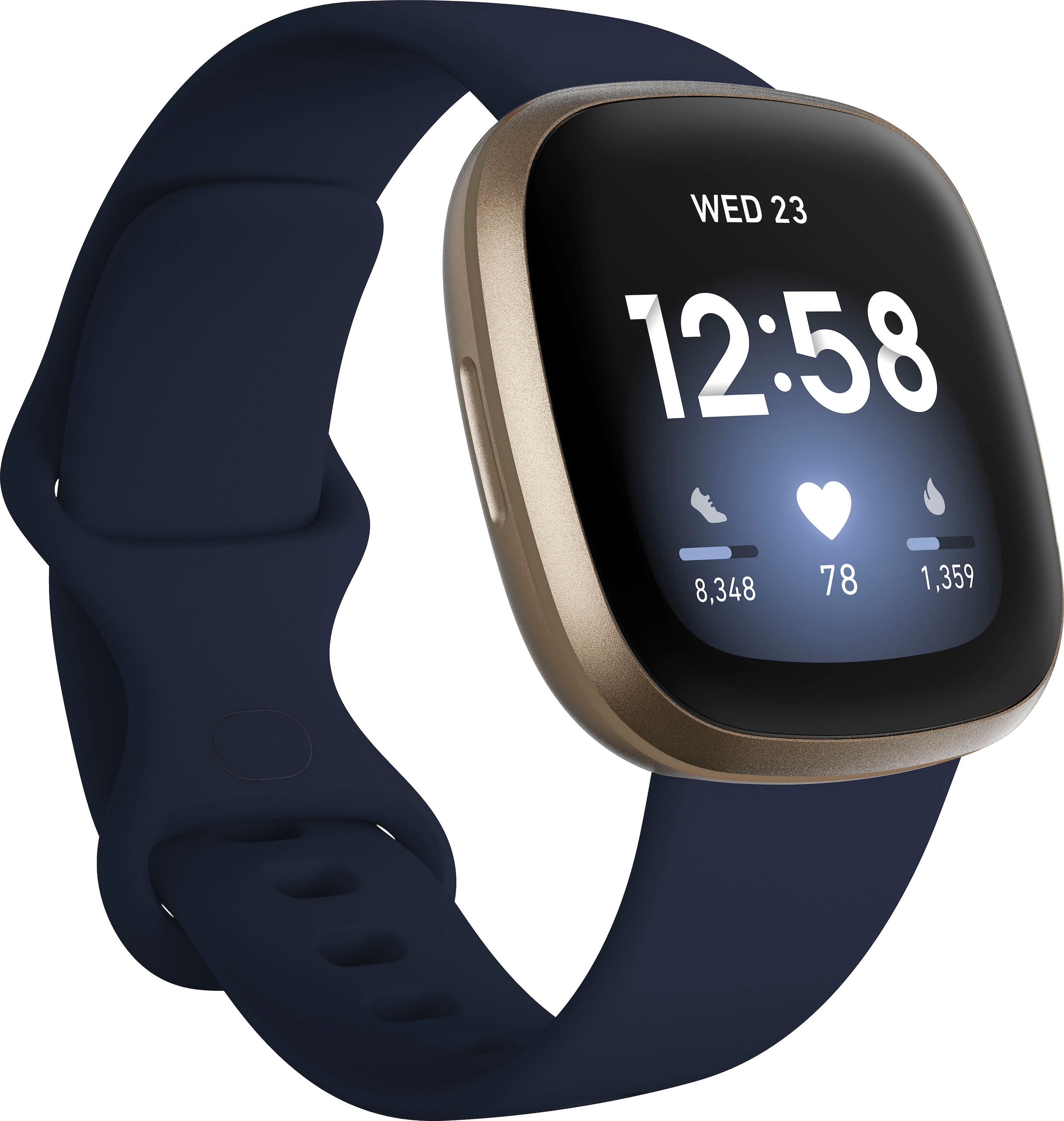fitbit by Google Smartwatch »Versa 3«, (FitbitOS5) | BAUR