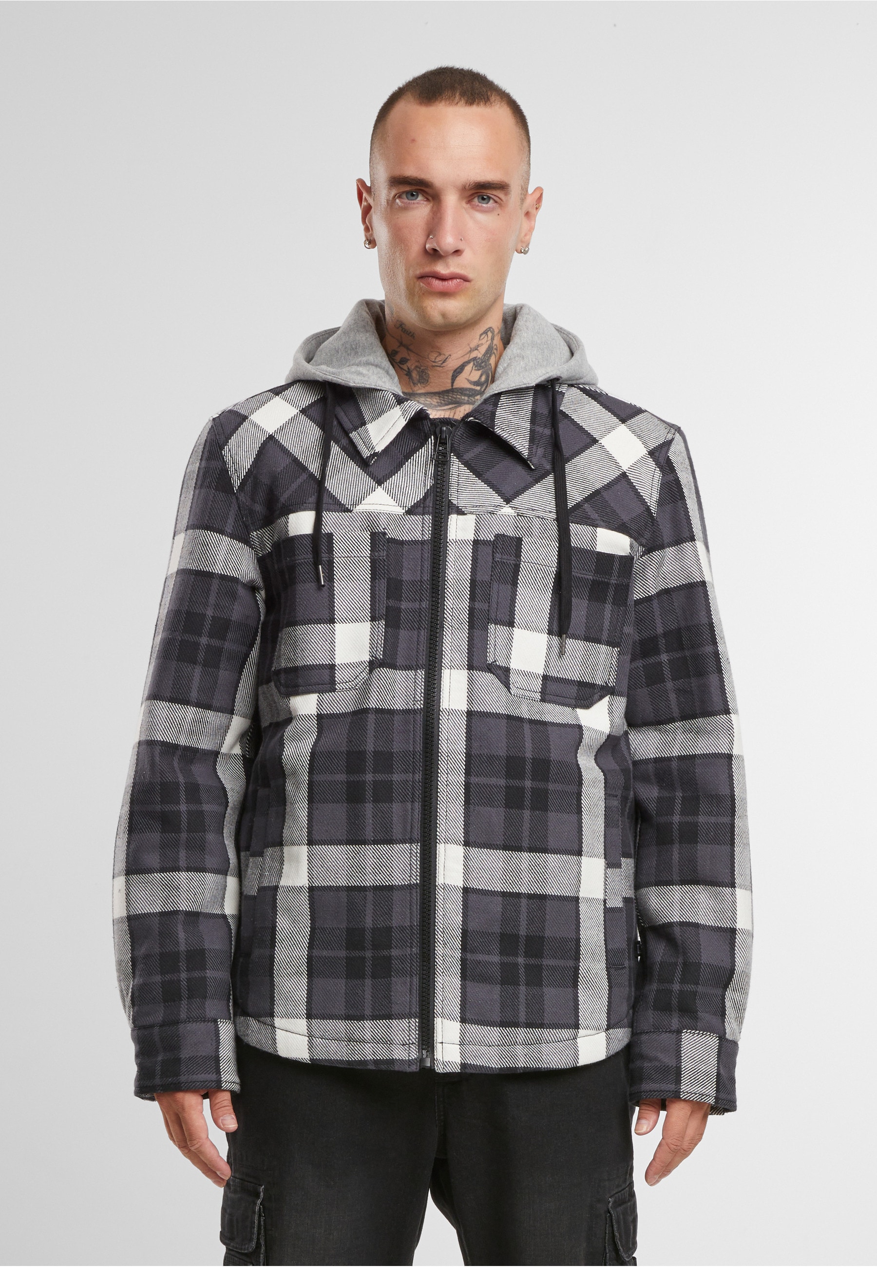 Brandit Winterjacke »Brandit Brandit Top Heavy Twill Jacket« 1 Stk. tlg. mit Kapuze