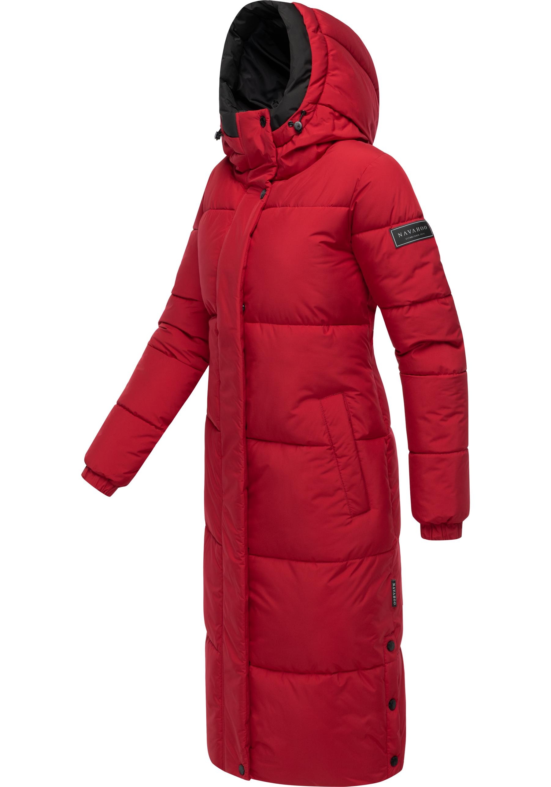 Navahoo Steppmantel "Taublüte XIV" Gesteppter Damen Mantel mit 2-Wege-Reißv günstig online kaufen