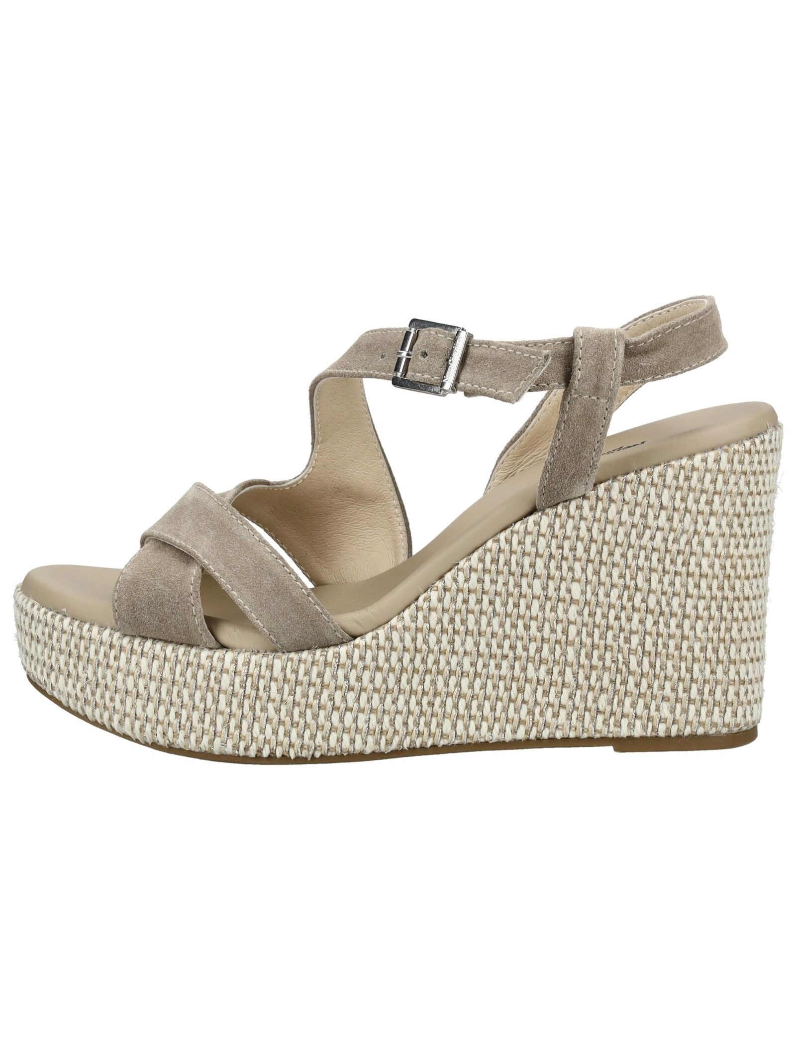 Nero Giardini Keilsandalette "Nero Giardini Sandalen Veloursleder" günstig online kaufen