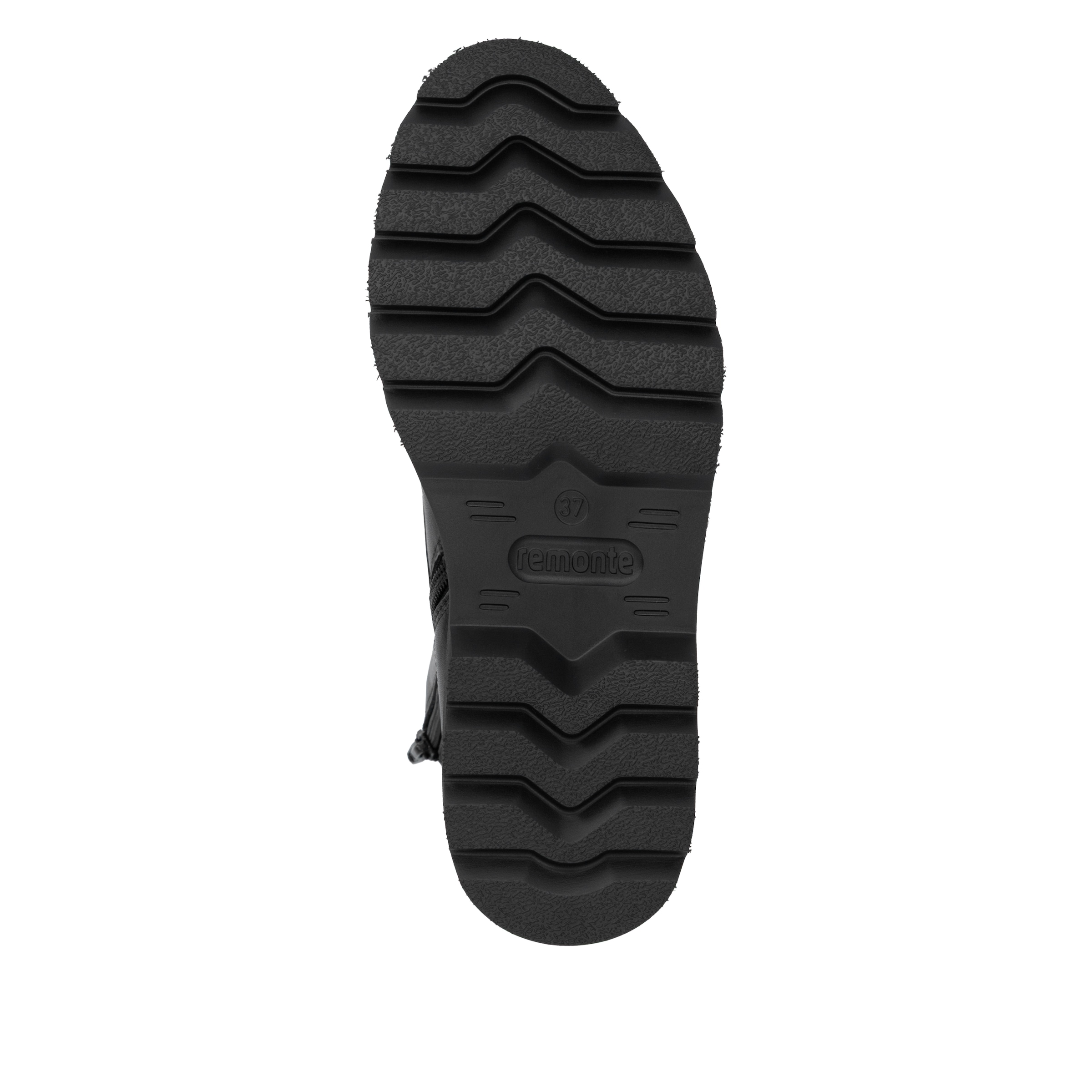 Remonte Schnürboots  Schnürstiefelette, Profilsohle, Blockabsatz