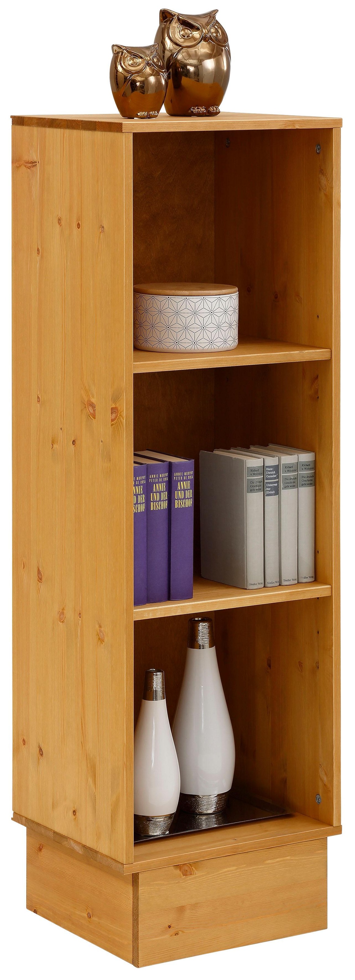 Home affaire Regal "Milan", Höhe 128 cm, Massivholz, FSC-zertifiziert günstig online kaufen