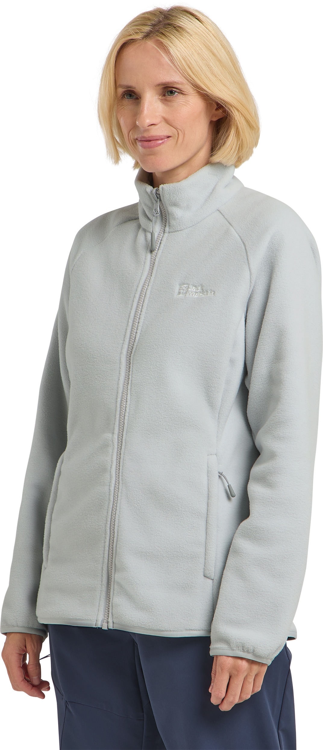 Jack Wolfskin Fleecejacke "MOONRISE FZ W" mit Eingrifftaschen, Teil des 3-in-1-Systems