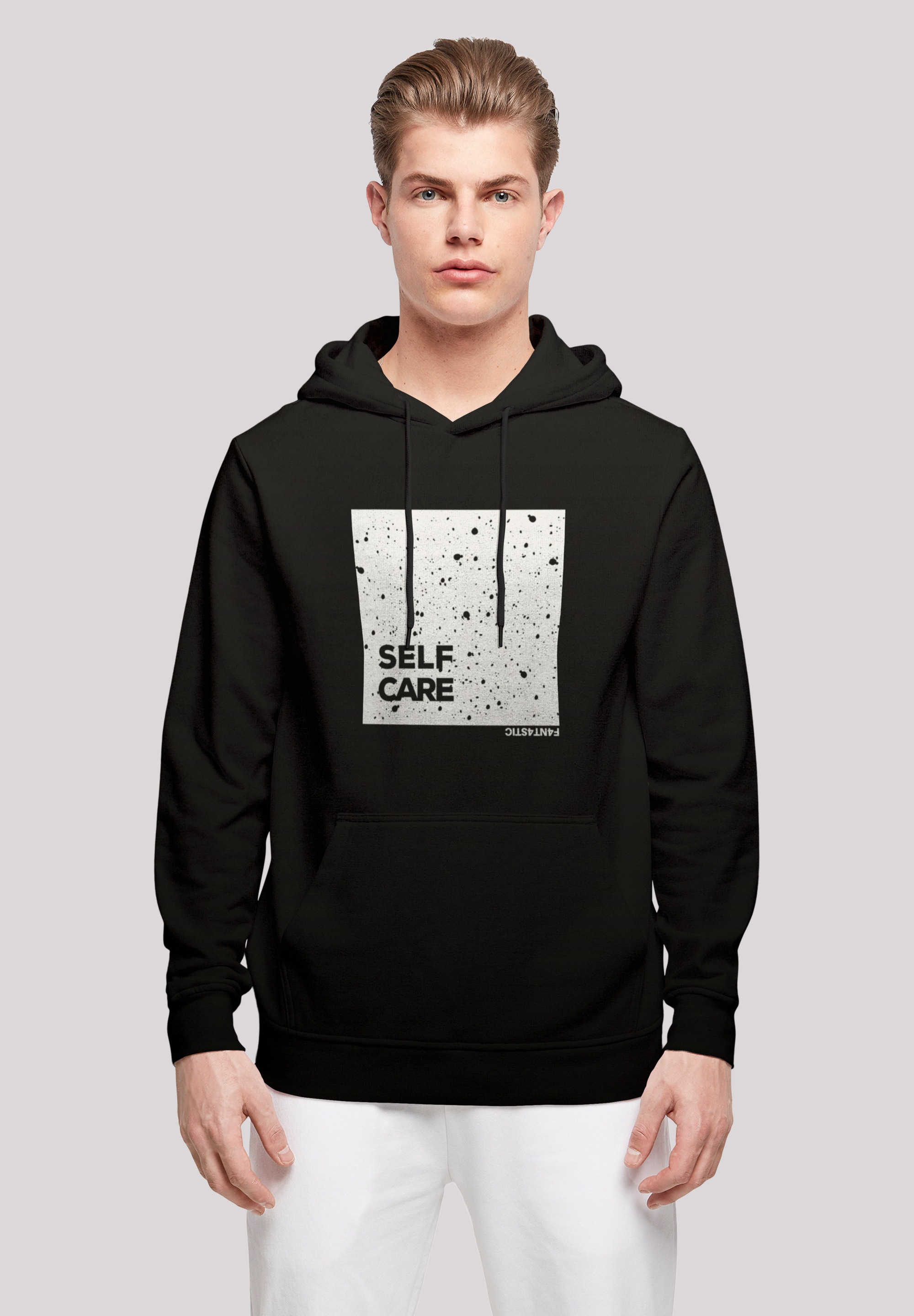 F4NT4STIC Kapuzenpullover "SELF CARE HOODIE", Print