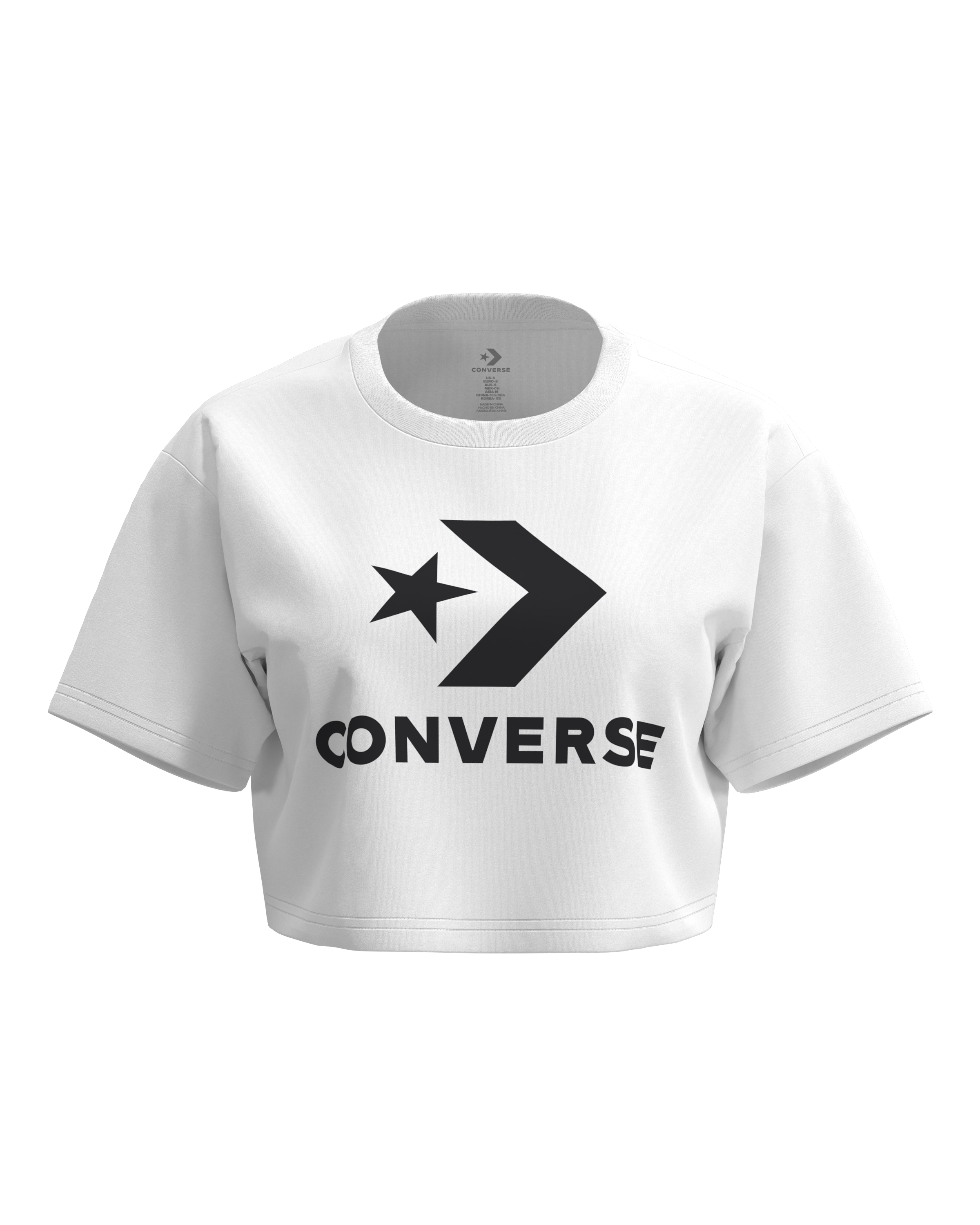 Converse T-Shirt "STAR CHEVRON SPORTY TEE" sportlicher Stil, Kurzarm, für s günstig online kaufen