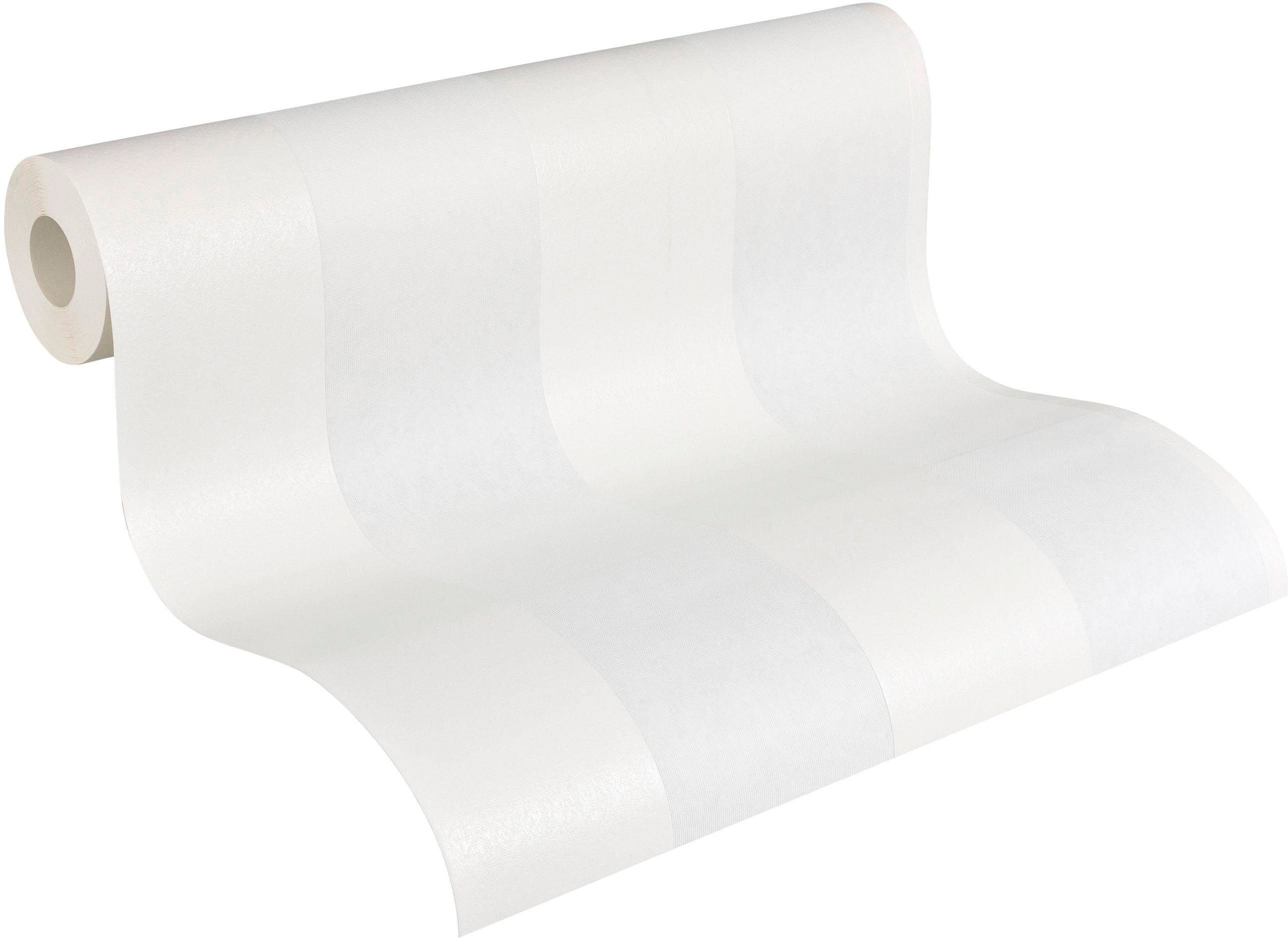 A.S. Création Vliestapete »Meistervlies« Streifen | gestreift | mehrfarbig leicht strukturiert Tapete Streifen Überstreichbar Tapeten Wohnzimmer Schlafzimmer Design