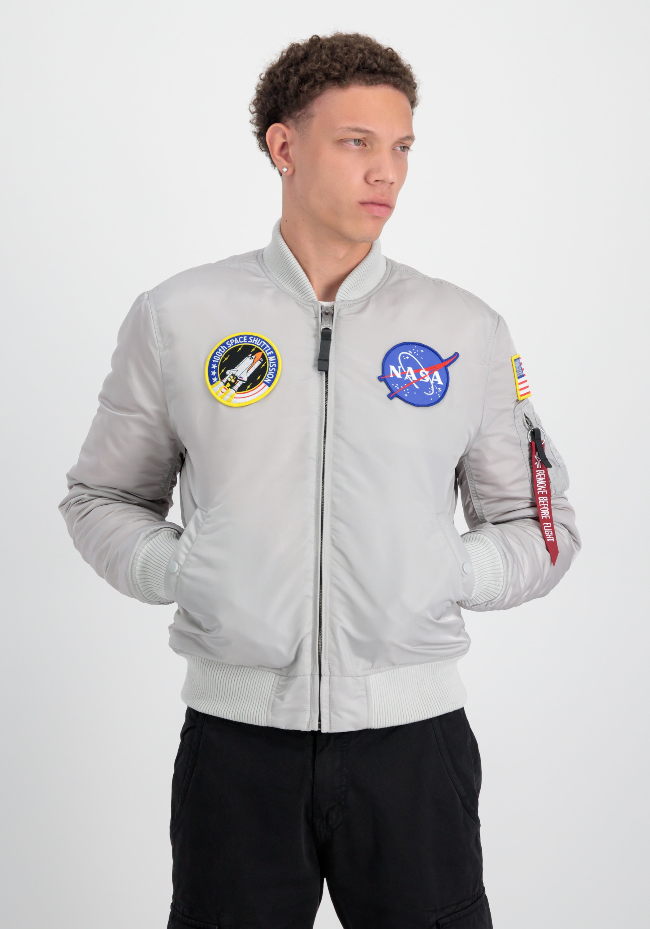 Alpha Industries Bomberjacke »Alpha Industries Men - Bomber Jackets MA-1 VF Vintage Fit NASA«