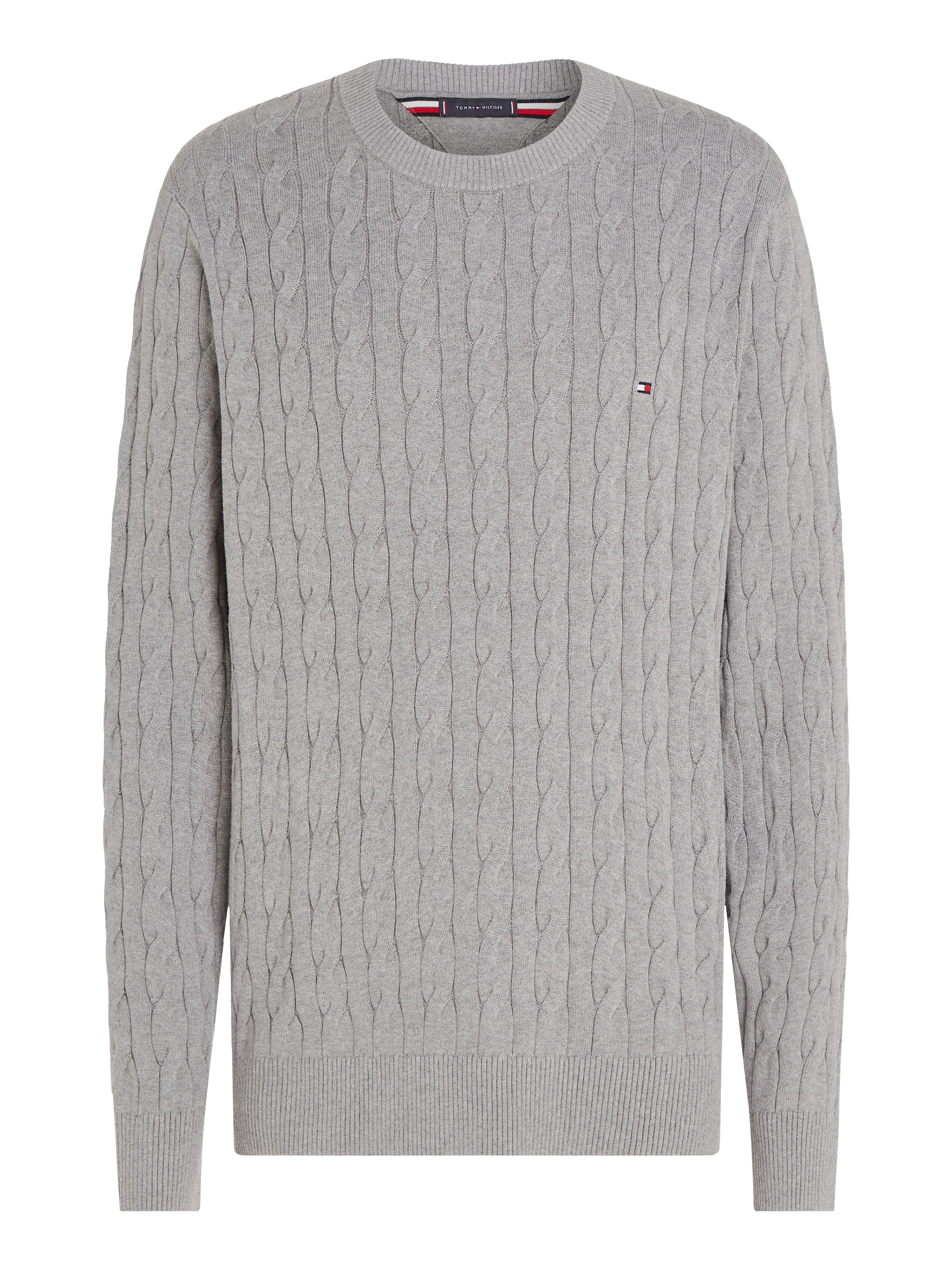 Tommy Hilfiger Strickpullover »CLASSIC CABLE CREW NECK«