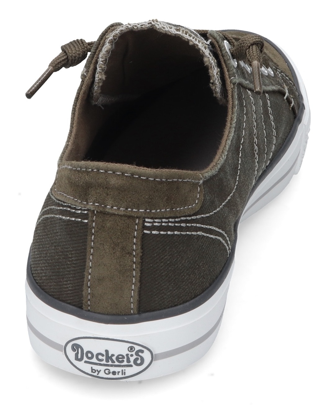 Dockers by Gerli Slip-On Sneaker, Freizeitschuh, Retro Sneaker, Fake Schnür günstig online kaufen