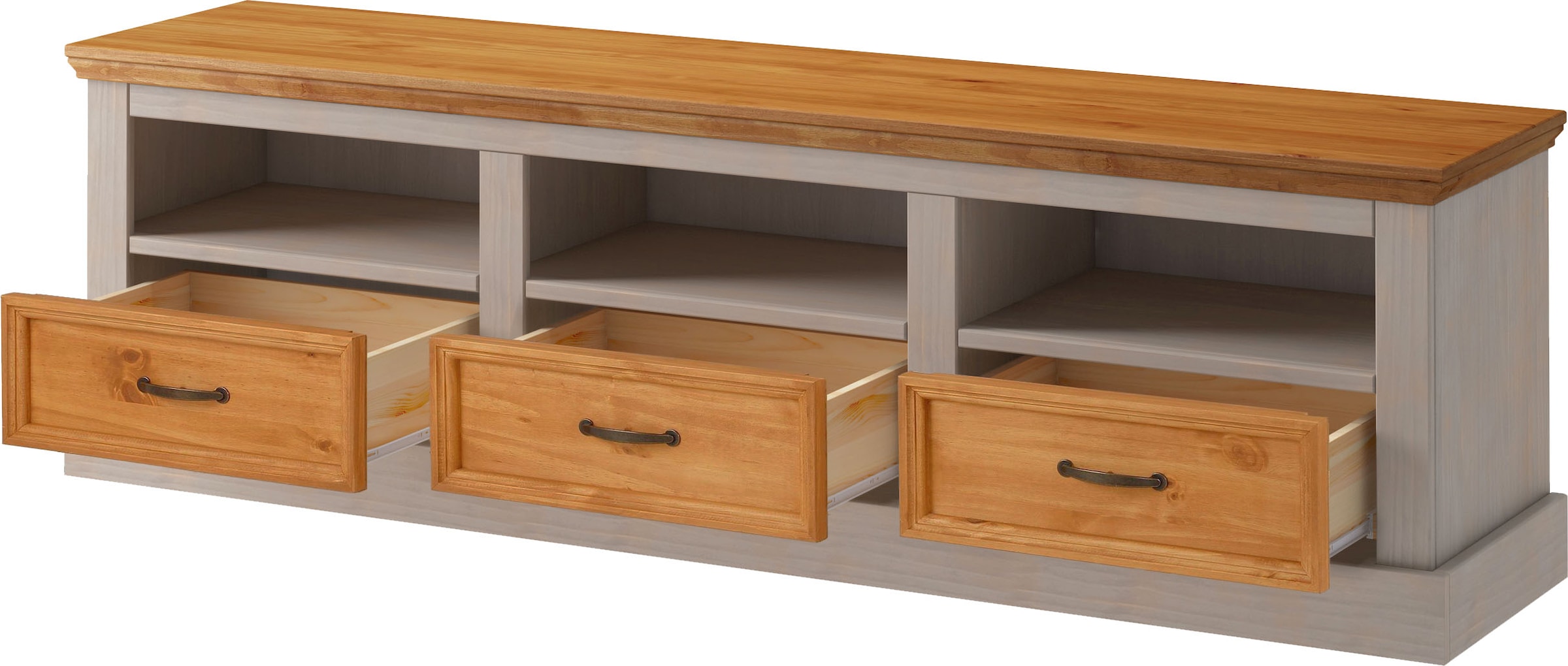Home affaire Lowboard »Selma«, TV-Kommode, Breite 170 cm, 3 Schubkästen