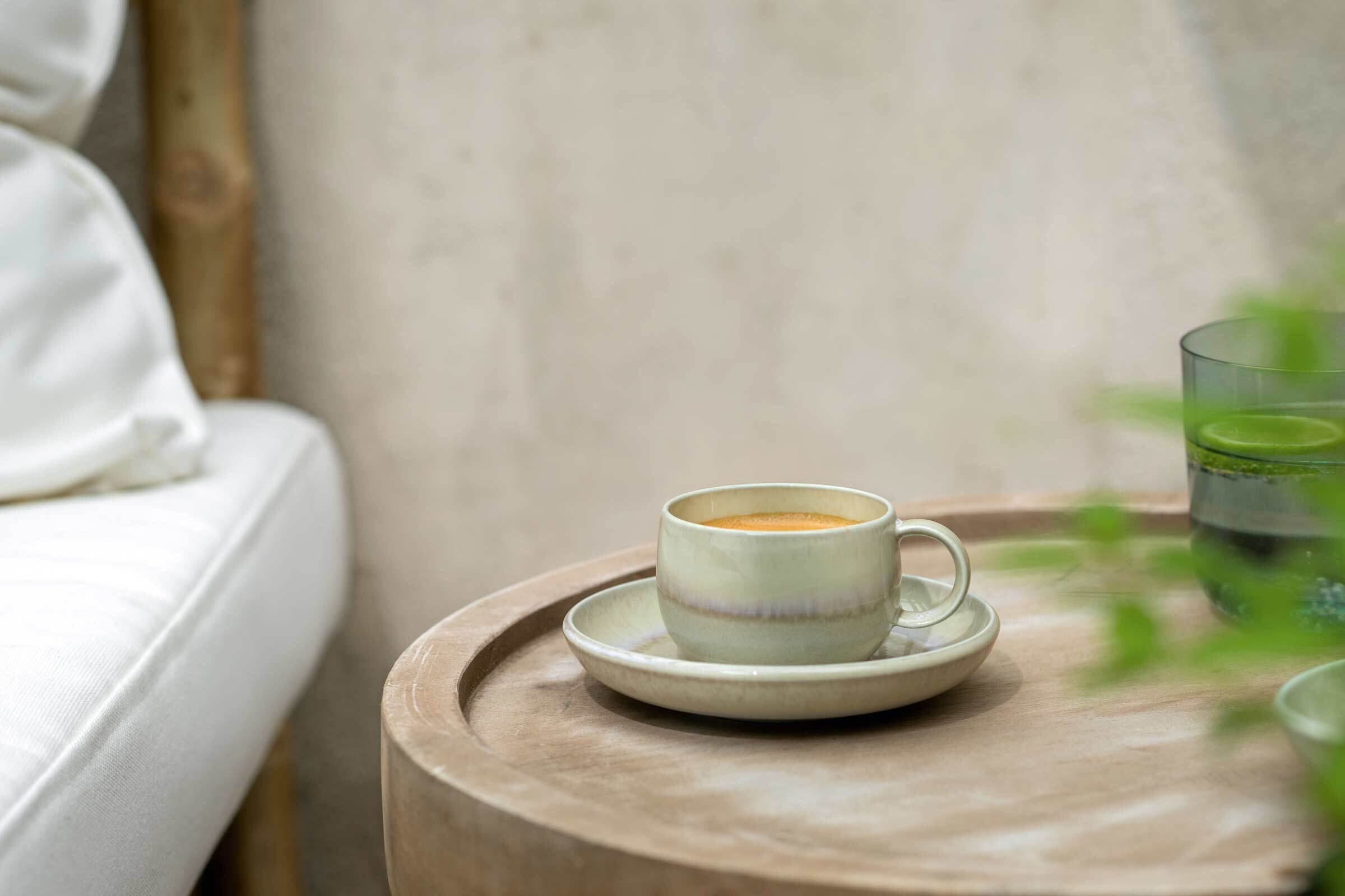 like. by Villeroy & Boch Tasse "Espressotassen mit Untertassen Perlemor Alg günstig online kaufen