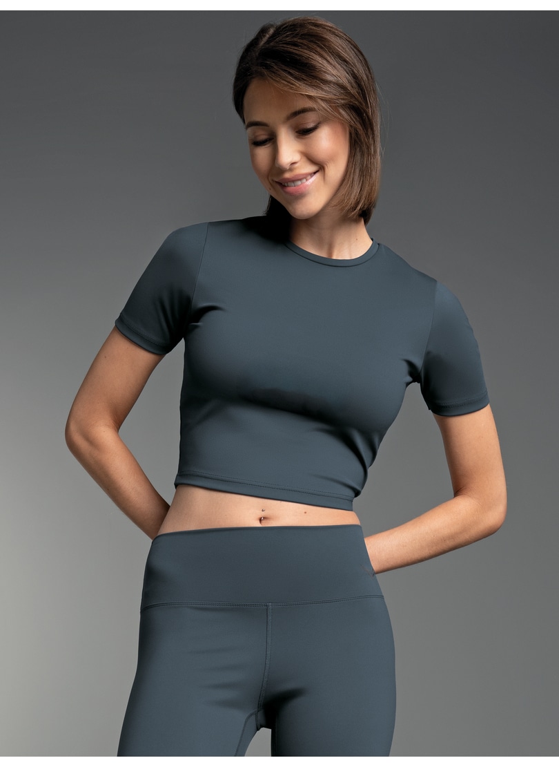 Trigema T-Shirt »TRIGEMA Cropped Sport T-Shirt« 1 Stk.