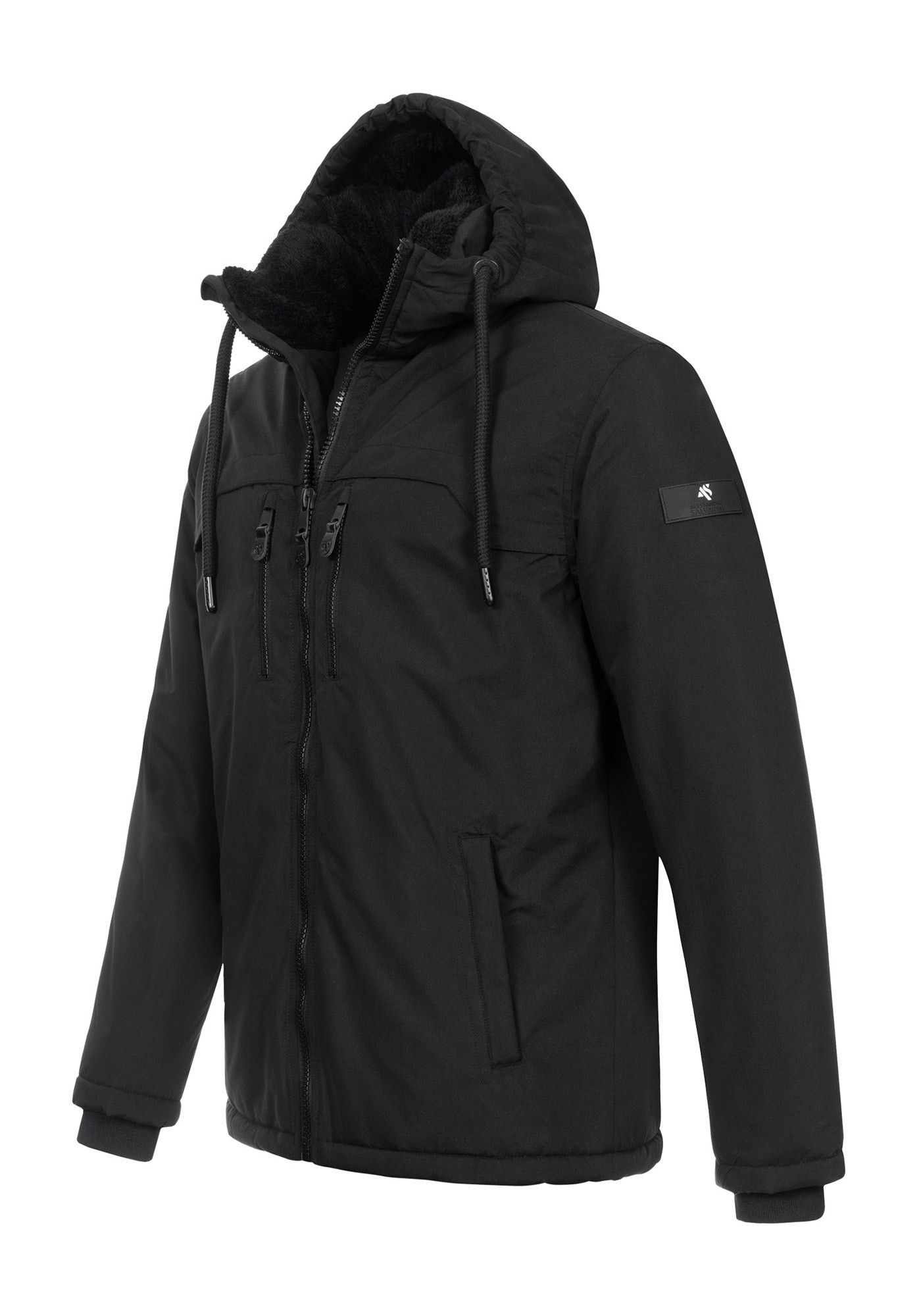 Alessandro Salvarini Winterjacke »ASMori« mit warmem Teddyfell