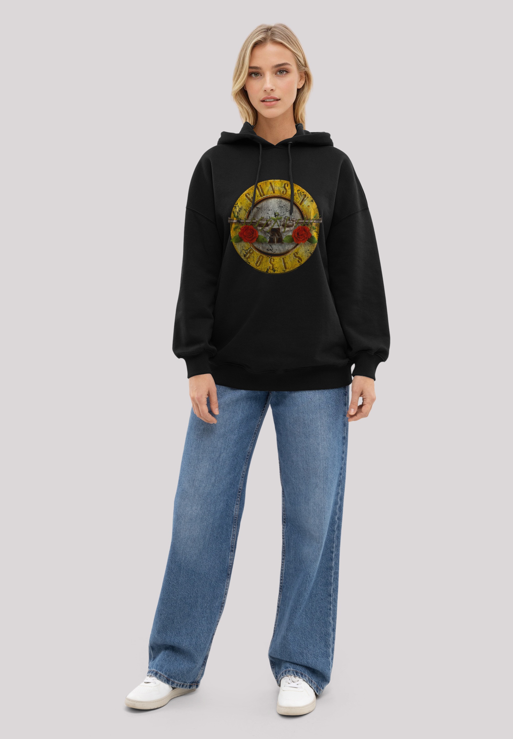 F4NT4STIC Kapuzenpullover »Guns 'n' Roses Vintage Bullet Logo«, Premium Qualität Streetwear