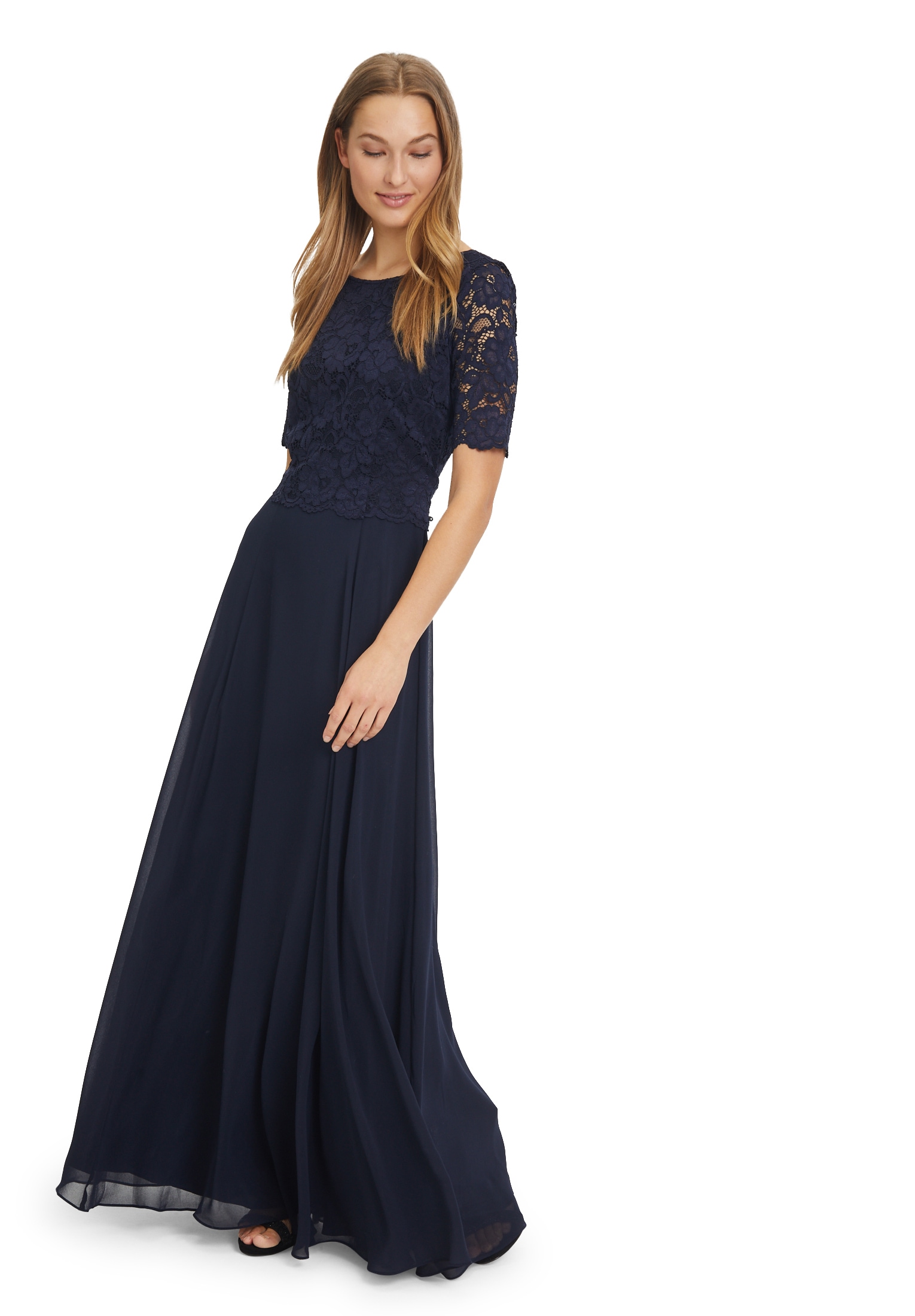 Vera Mont Abendkleid "Vera Mont Damen Abendkleid mit Spitze", Spitze günstig online kaufen