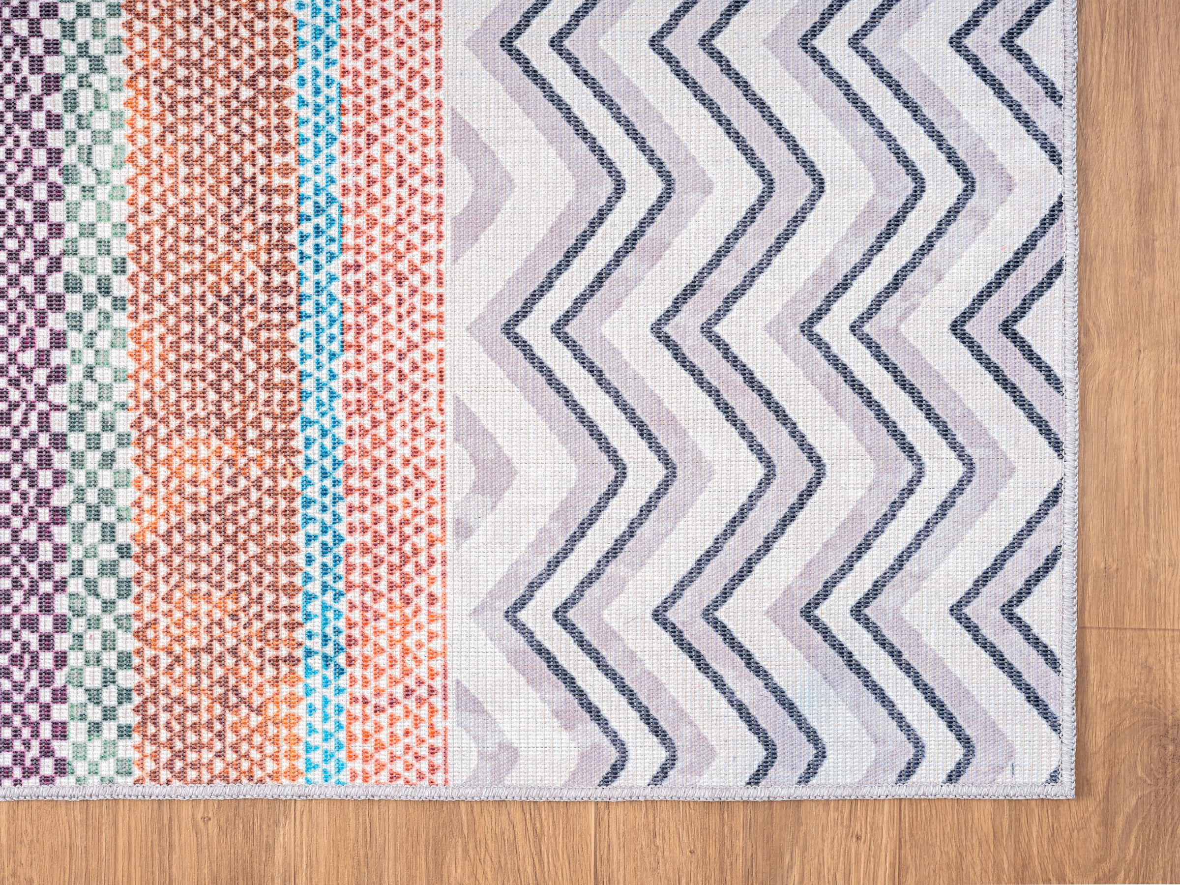 Myflair Möbel & Accessoires Teppich »Vivi Lagerräumung«, rechteckig, 10 mm Höhe, bedruckt, modernes Design, In- & Outdoor geeignet, waschbar