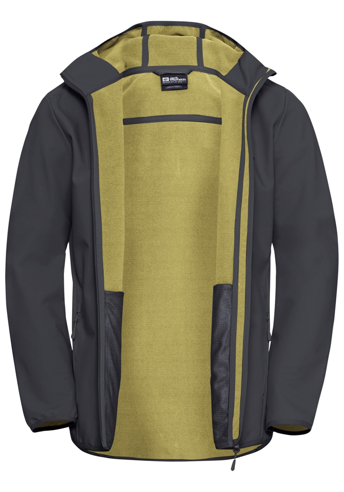 Jack Wolfskin Softshelljacke »BORNBERG HOODY M«, mit Kapuze